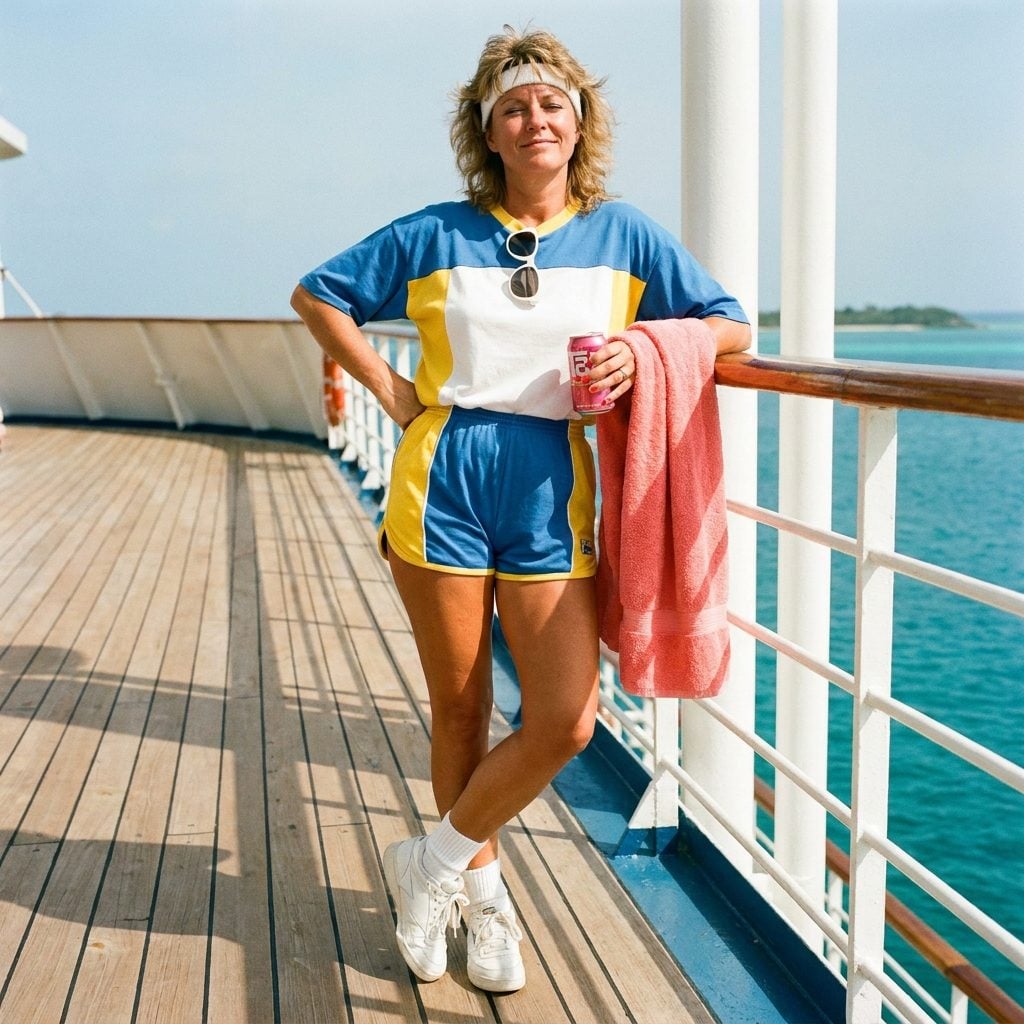 Color-Blocked Athletic Shorts and T-Shirts That Made Everyone Look Like a Human Rubik's Cube