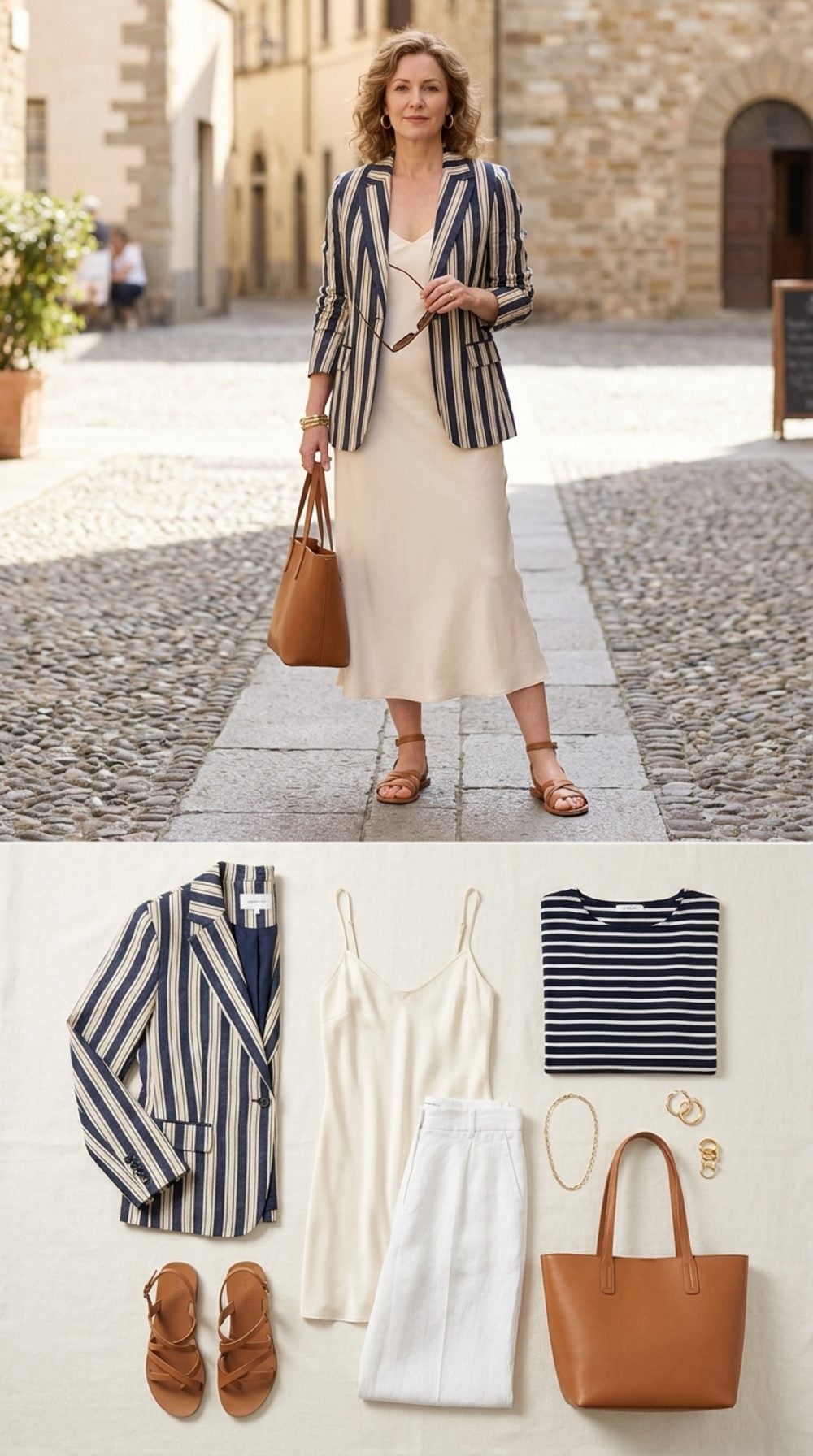 The Complete 9-Piece Capsule Flat Lay: Every Piece She Packed, Nothing She Didn't Need