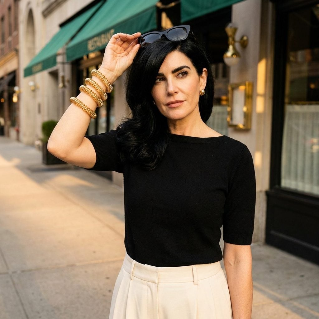 The Gold Coil Spring Bracelet That Spiraled Up Your Wrist Like It Owned the Place