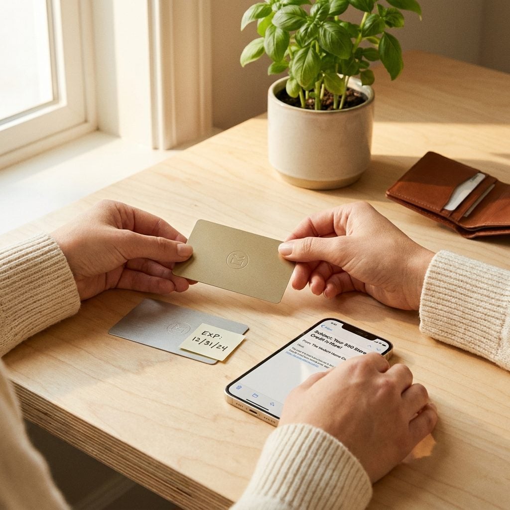 Letting Store Credits and Gift Cards Expire in Your Email Inbox Like They're Not Real Money