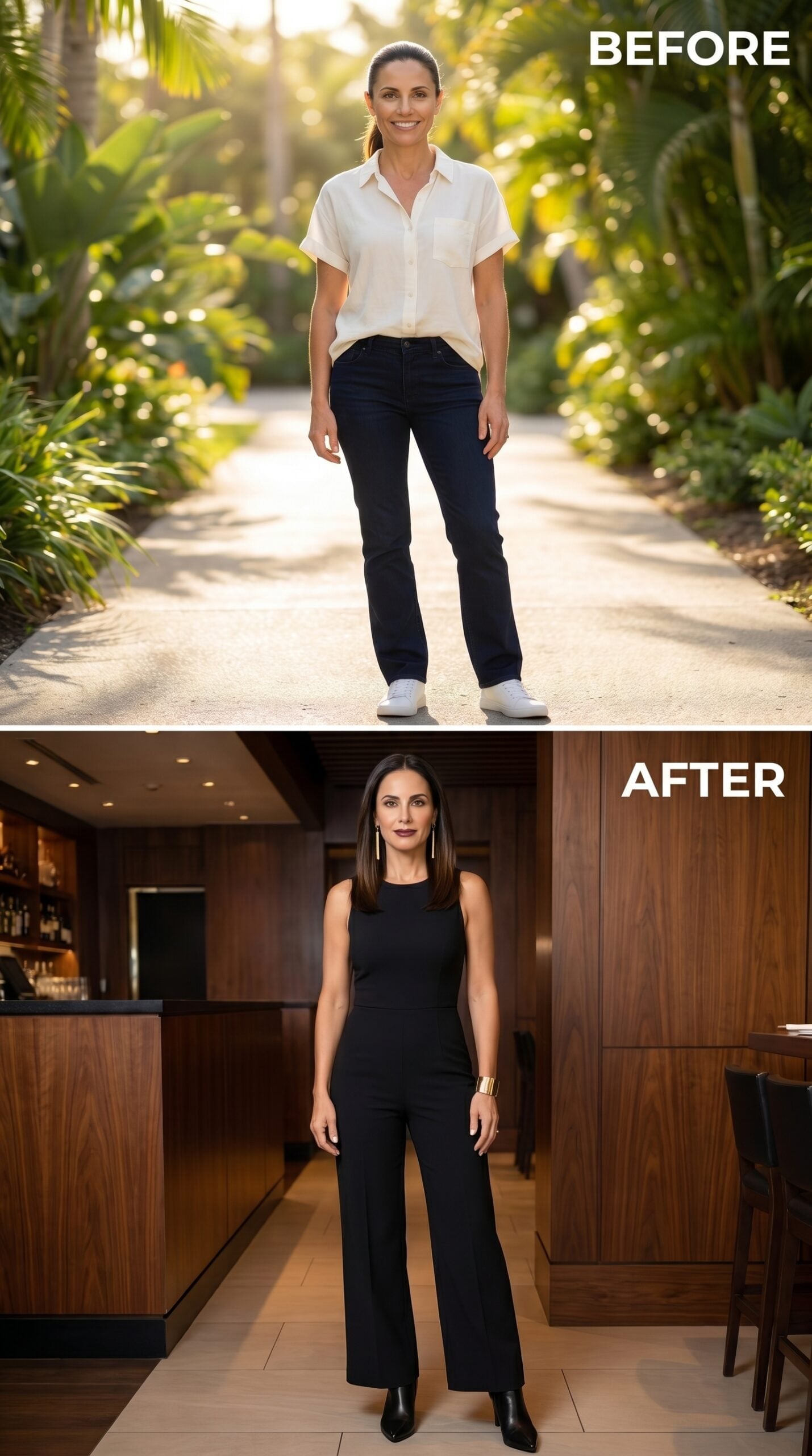 All Black at 45 Is a Statement, Not a Safe Choice