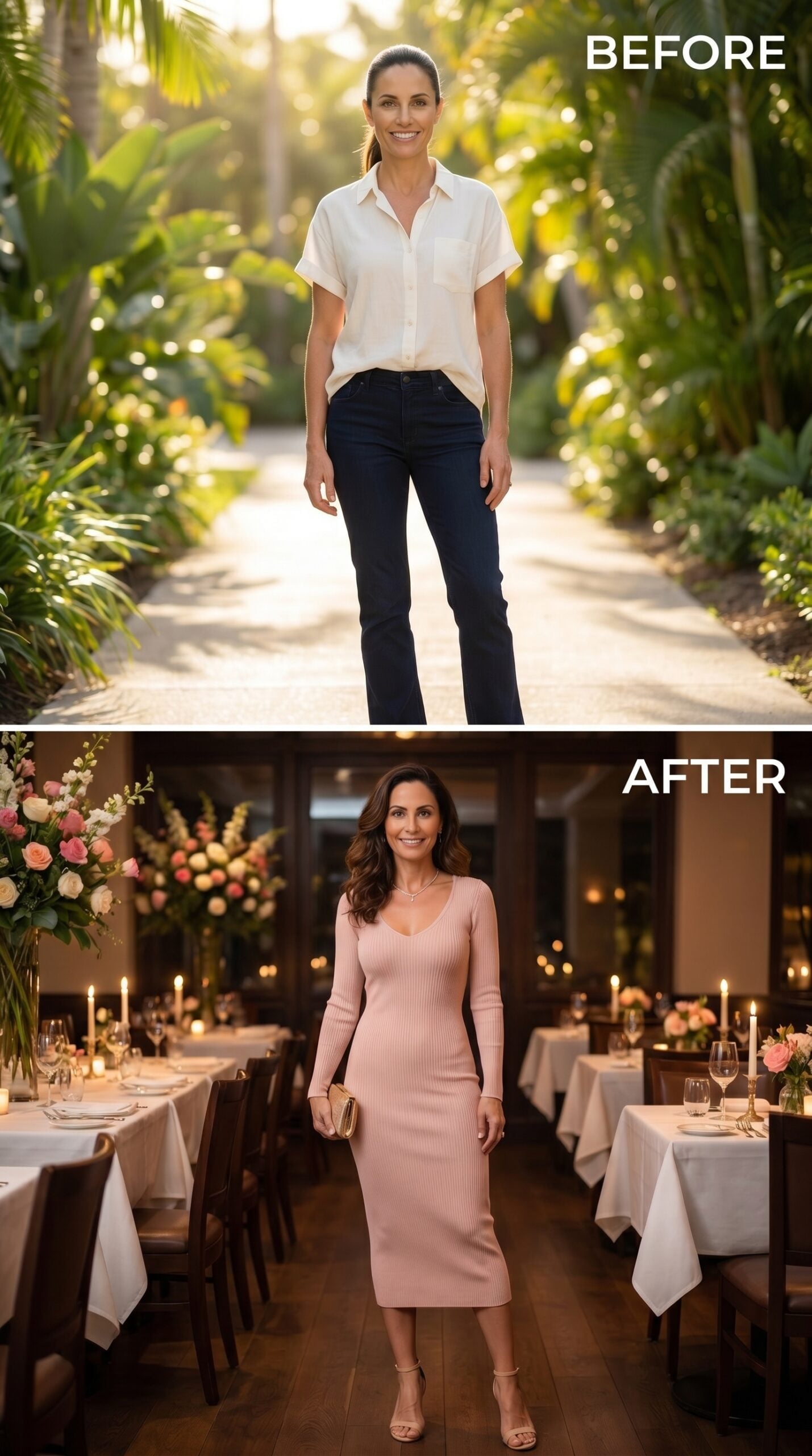 Dusty Rose at 45, Candlelight All Around Her, and What It Looks Like to Walk Back In