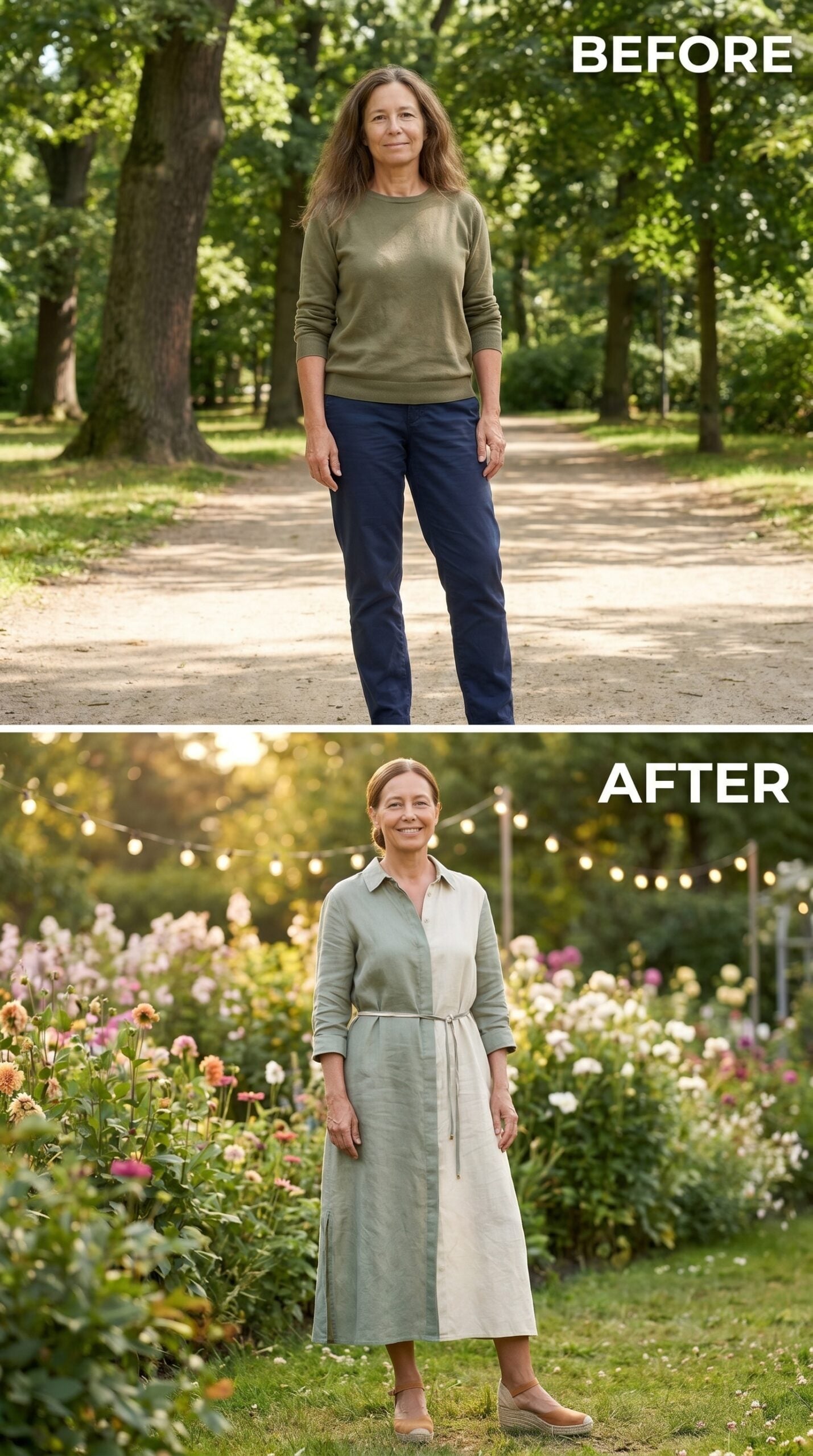 Linen Shirt Dress at 60: How One Piece Handles the Whole Day