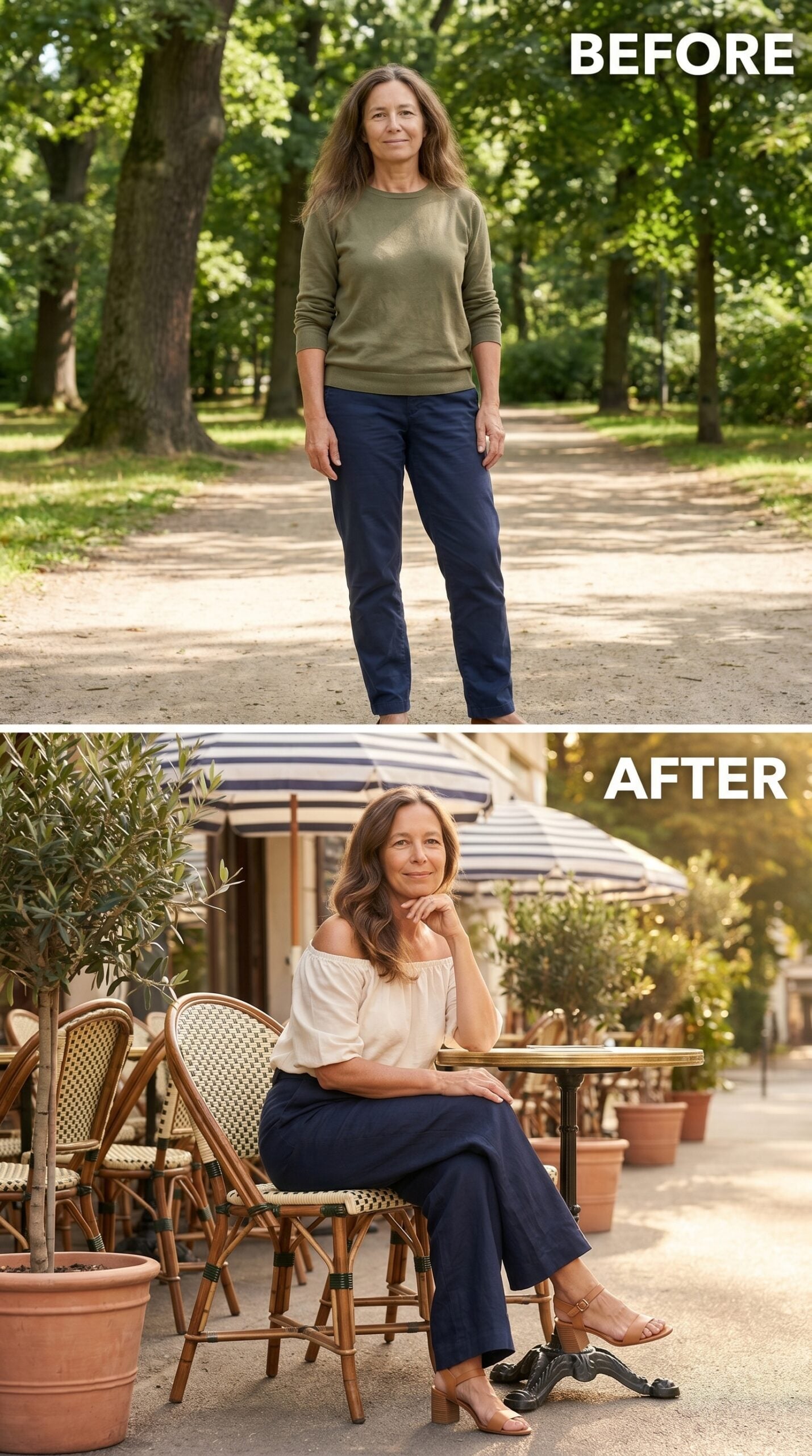 Off-Shoulder Blouse at 60: When One Neckline Resets the Whole Conversation
