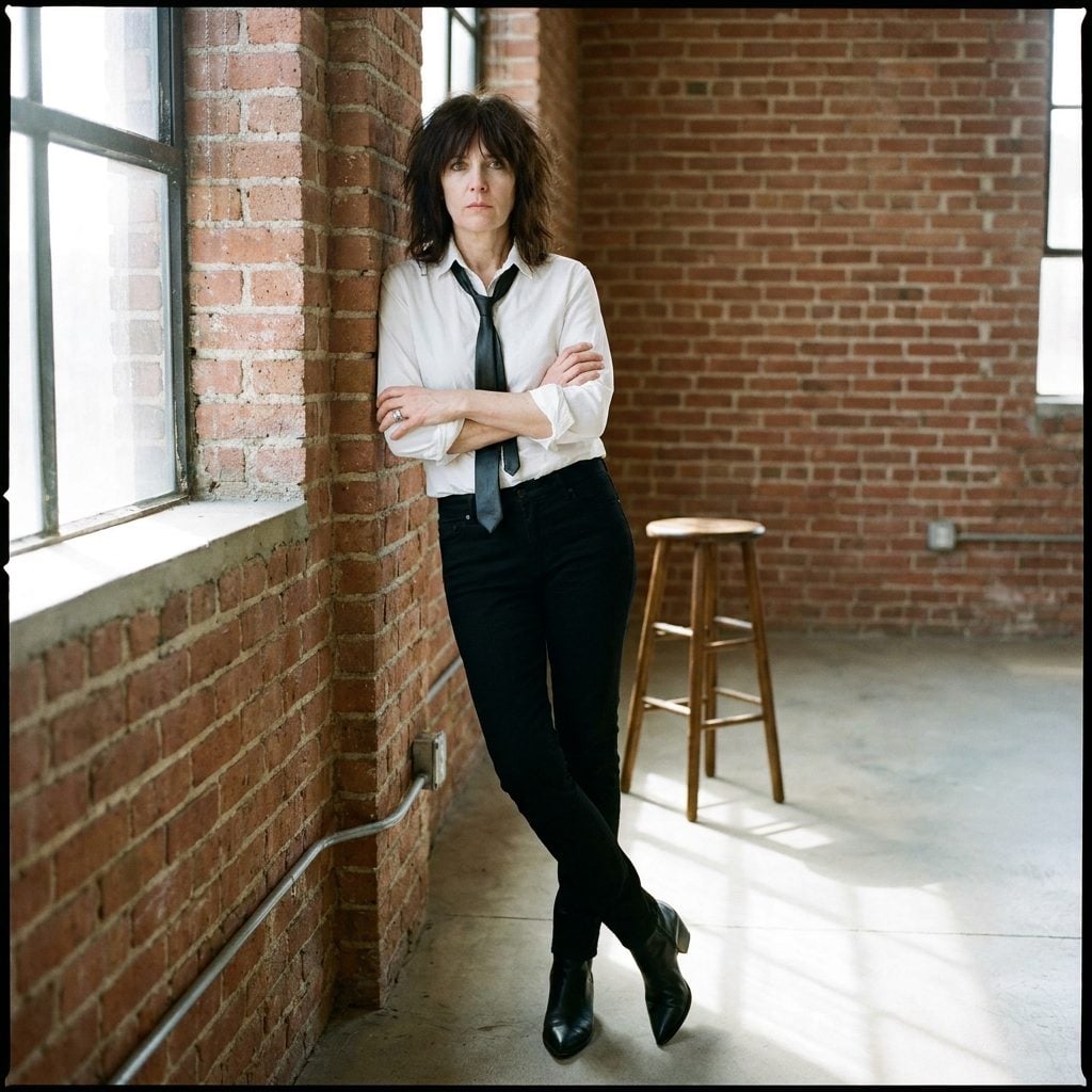 Patti Smith's Tousled Androgynous Shag With Undone Layers That Refused to Behave