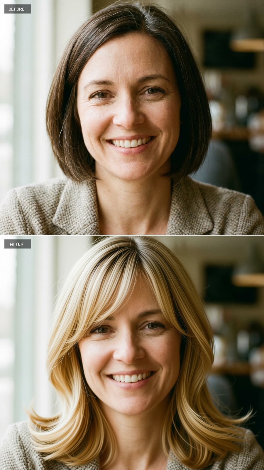 Blonde, Longer, and Lighter: When Color and Cut Work the Same Shift
