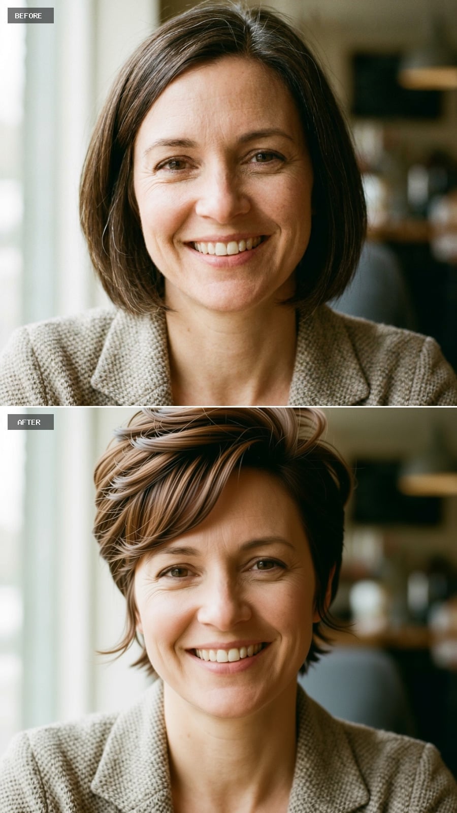 Cropped, Swept, and Highlighted: When a New Cut Rewrites the Whole Face
