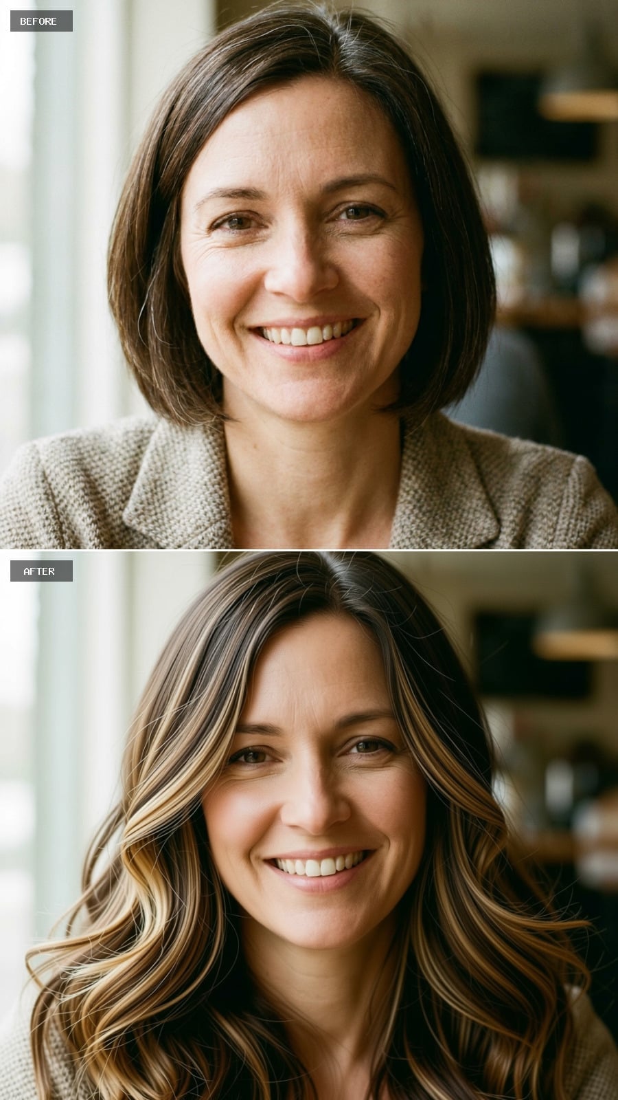 Long, Loose, and Highlighted: When More Hair Actually Means More Face