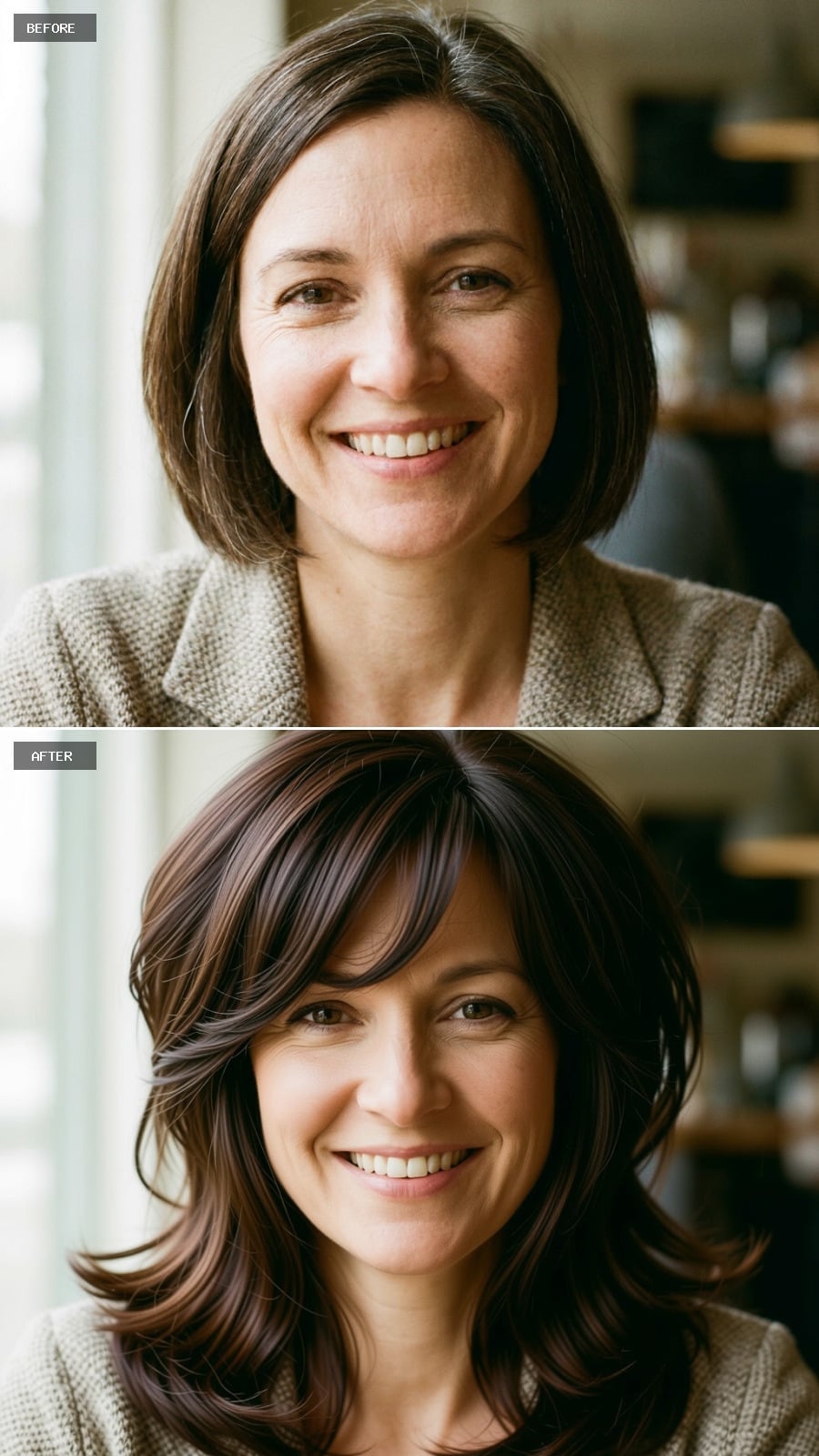 Longer, Darker, and Layered Fixed What the Bob Had Been Hiding