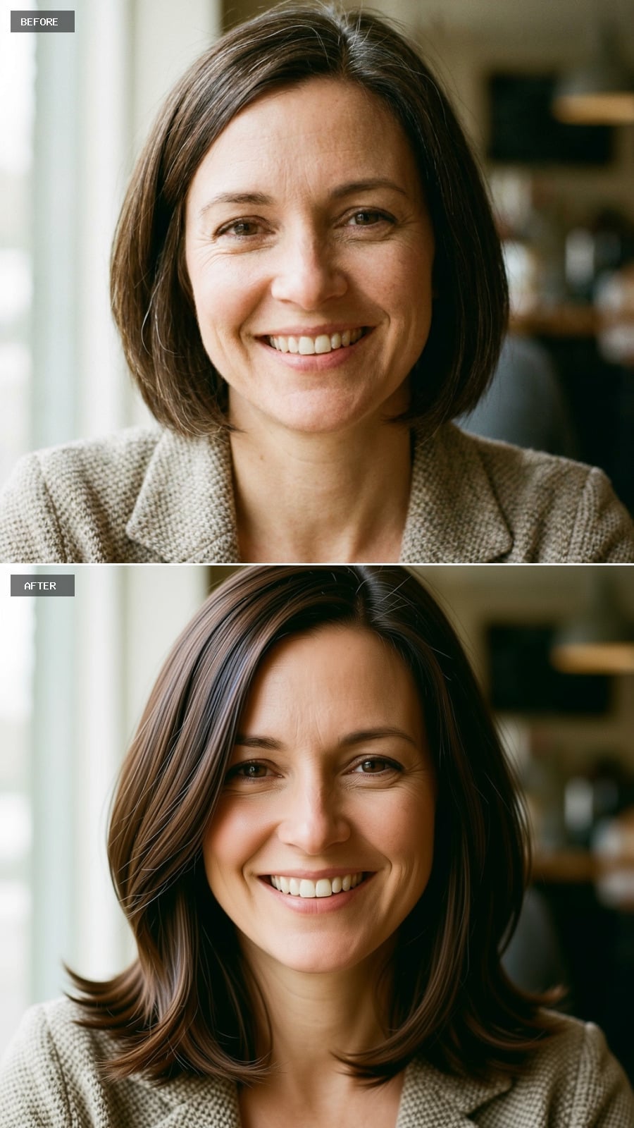 Longer, Darker, and Suddenly Her Bob Had More to Say