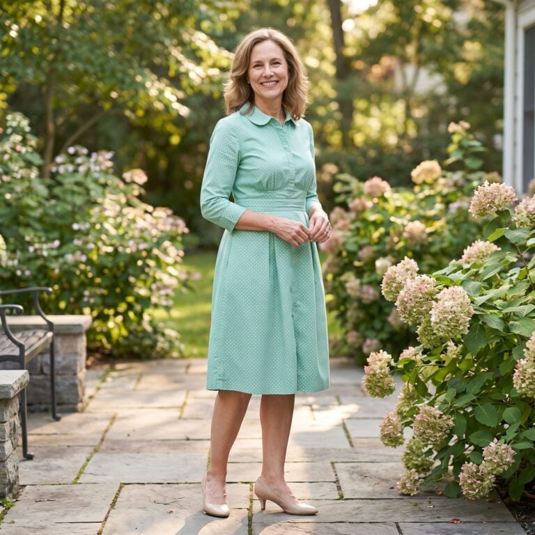 This 1960s Housewife Dress Looked Straight Off a Vintage Sitcom Set — Here Are 26 Before & After Restyles — Before