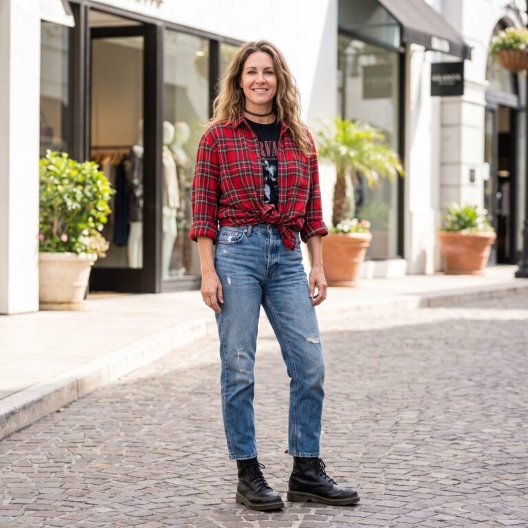 This 1990s Grunge Outfit Was Crying Out for a Polished Update — Here Are 24 Before & After Looks — Before