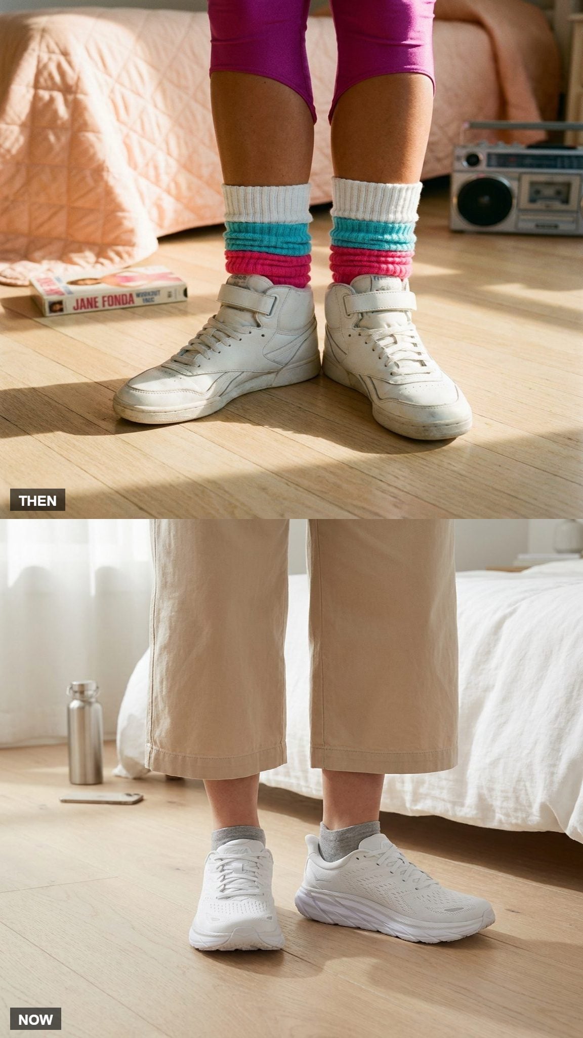 The Slouch Sock Was a Coordinated Art Project