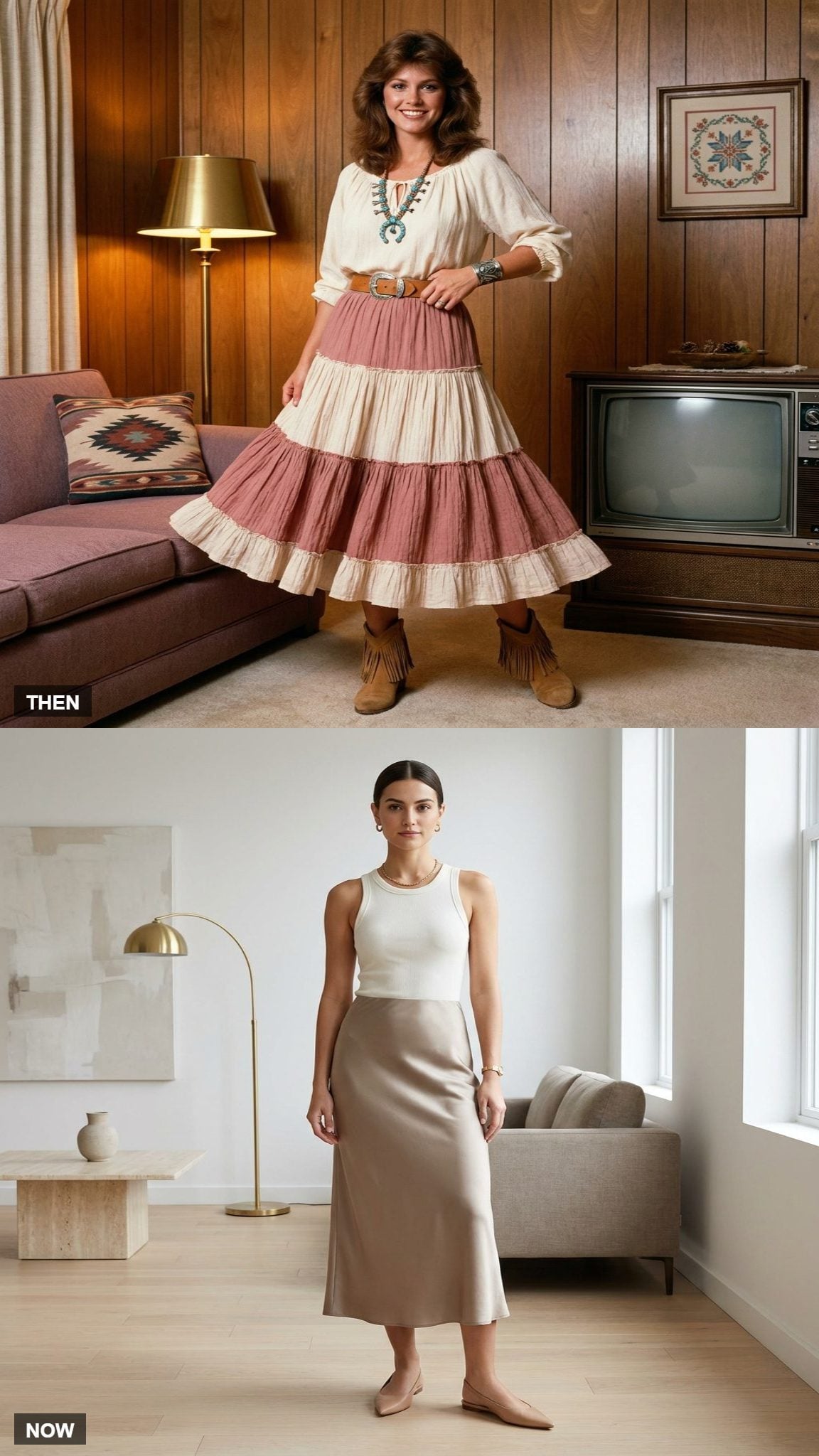 The Broomstick Skirt Swished With Every Step and Still Looks Unmistakably Retro