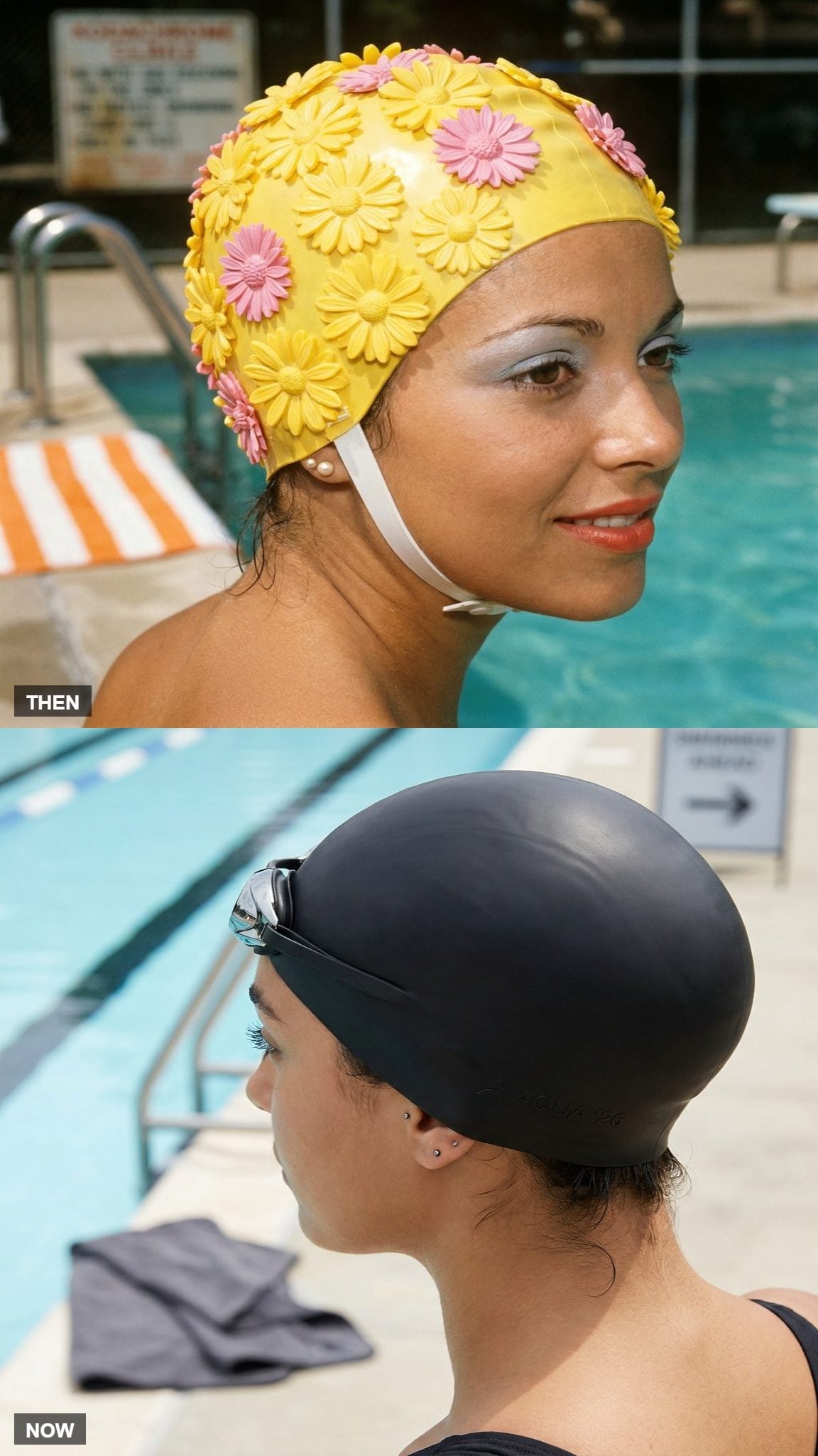 The Bathing Cap Flowers: Rubber Petals vs. Long Gone