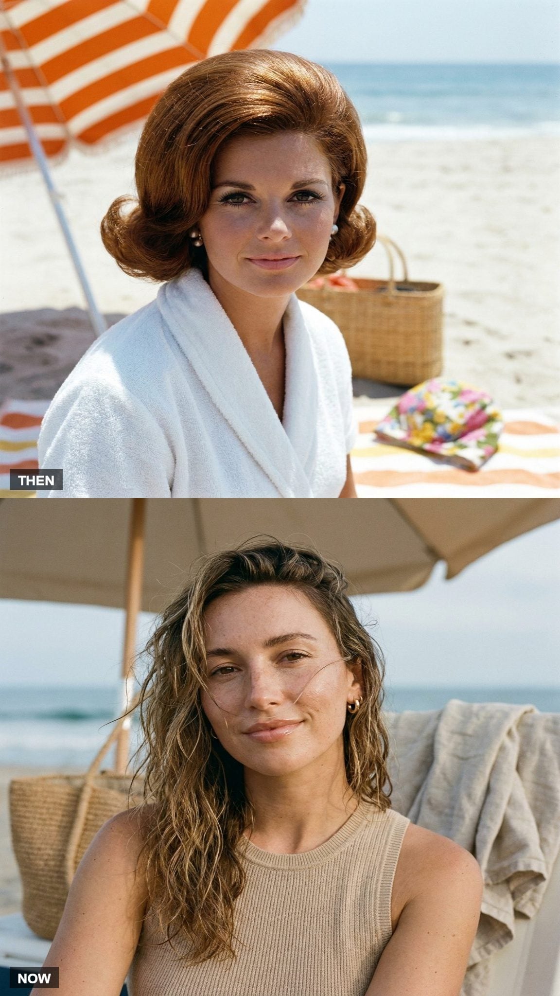 The Beach Hair: Set and Sprayed vs. Salt-Sprayed on Purpose