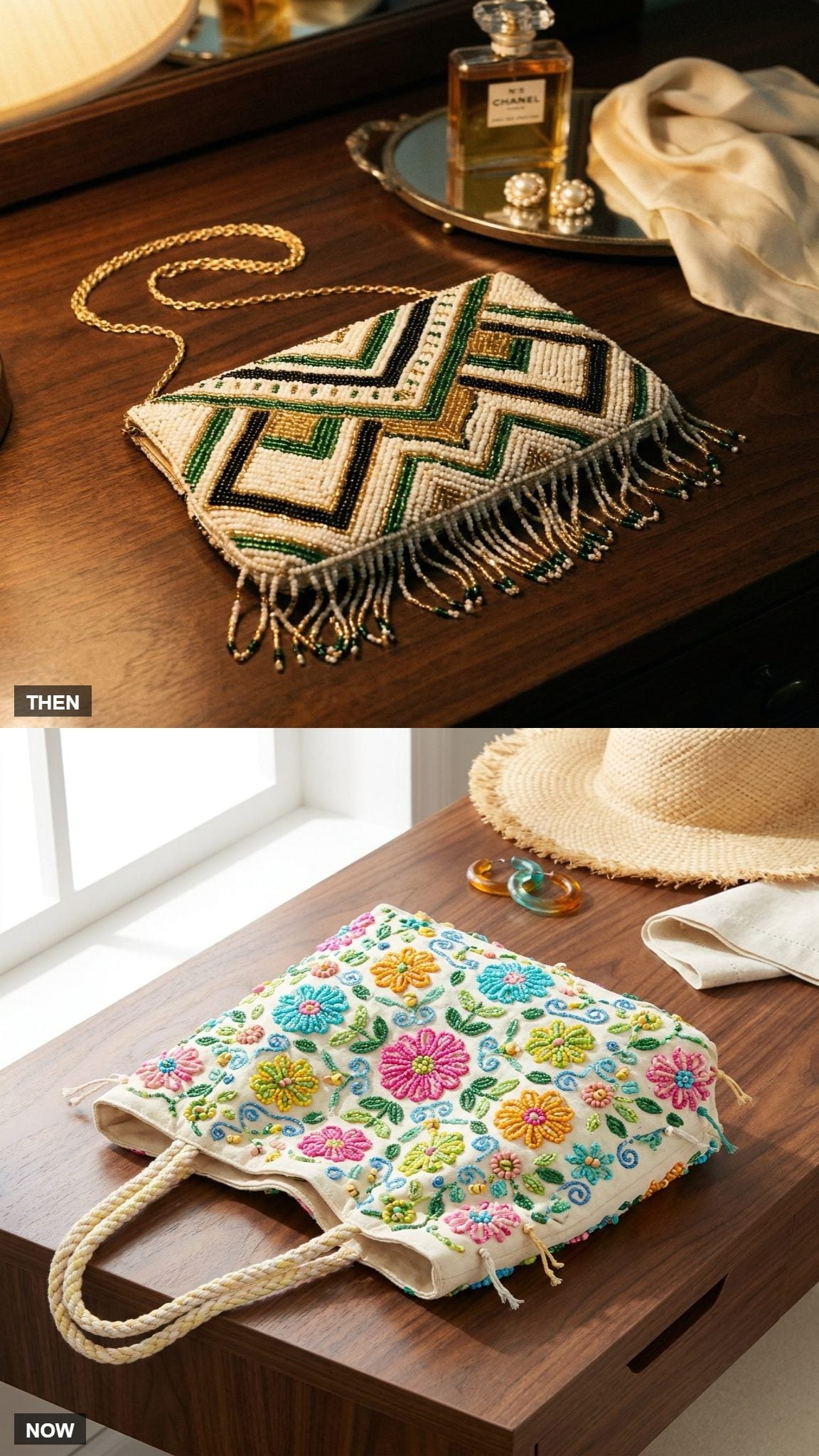 Beads Were for Your Neck, Your Ears, AND Apparently Your Bag