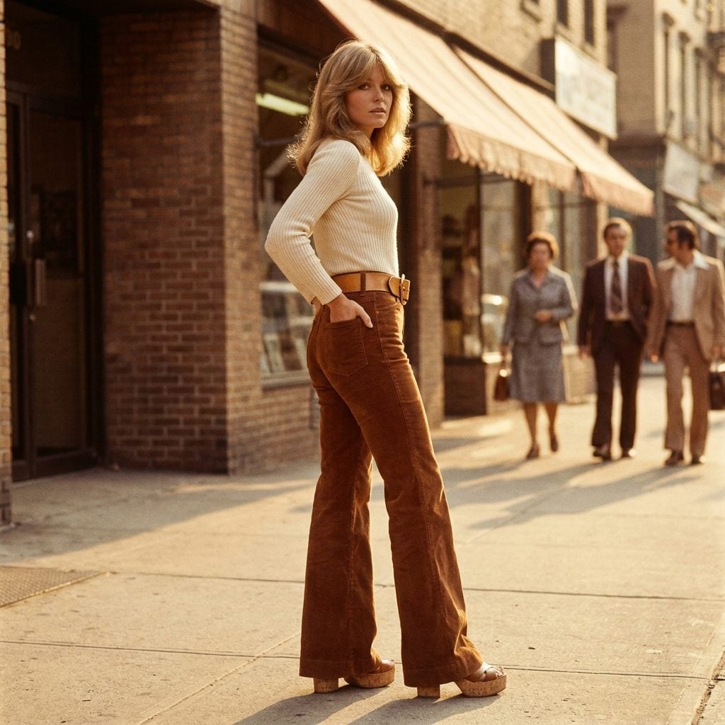 Bell-Bottoms That Swept the Sidewalk Behind You