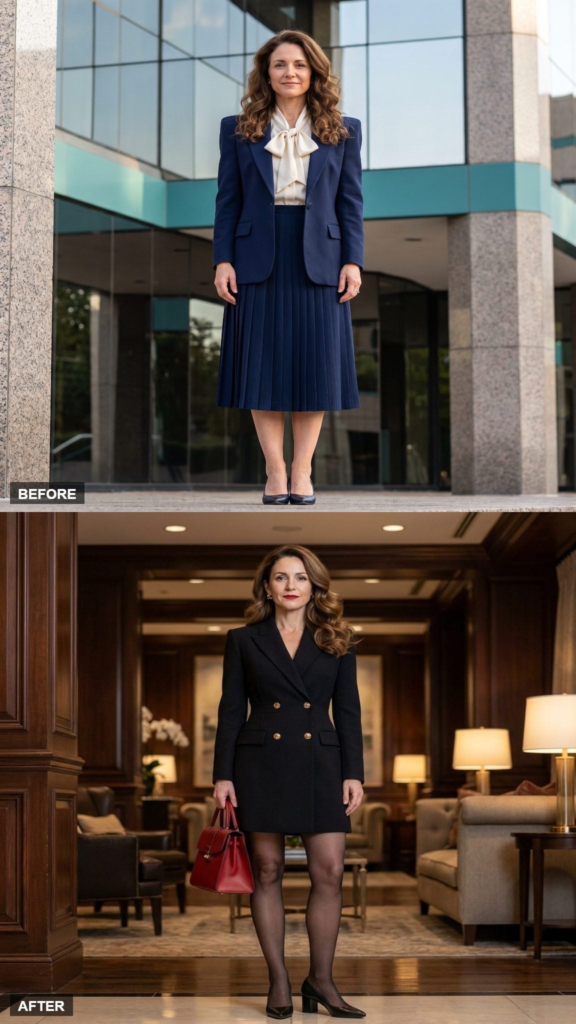 The Blazer Dress for a Real Woman's Calendar