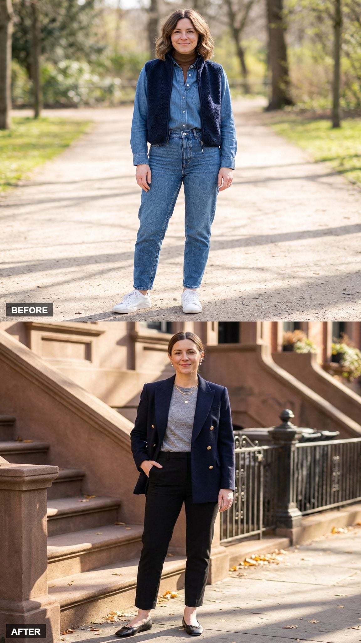 The Blazer-Over-a-Tee, Finally Not a Costume