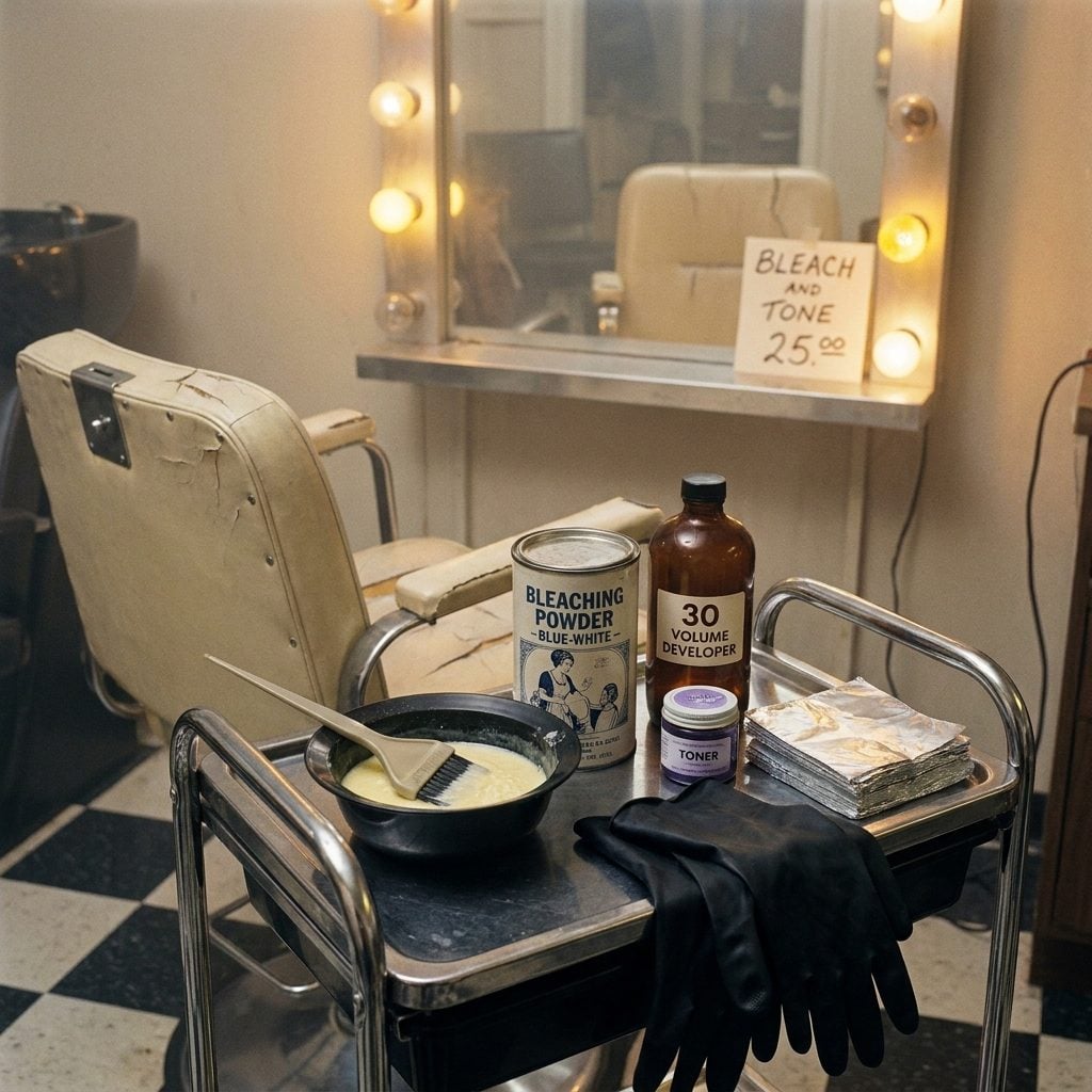 A Bleach and Toner Job: $20 to $35
