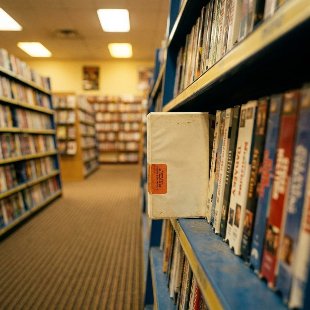 A Blockbuster VHS Rental: About $3 for a New Release