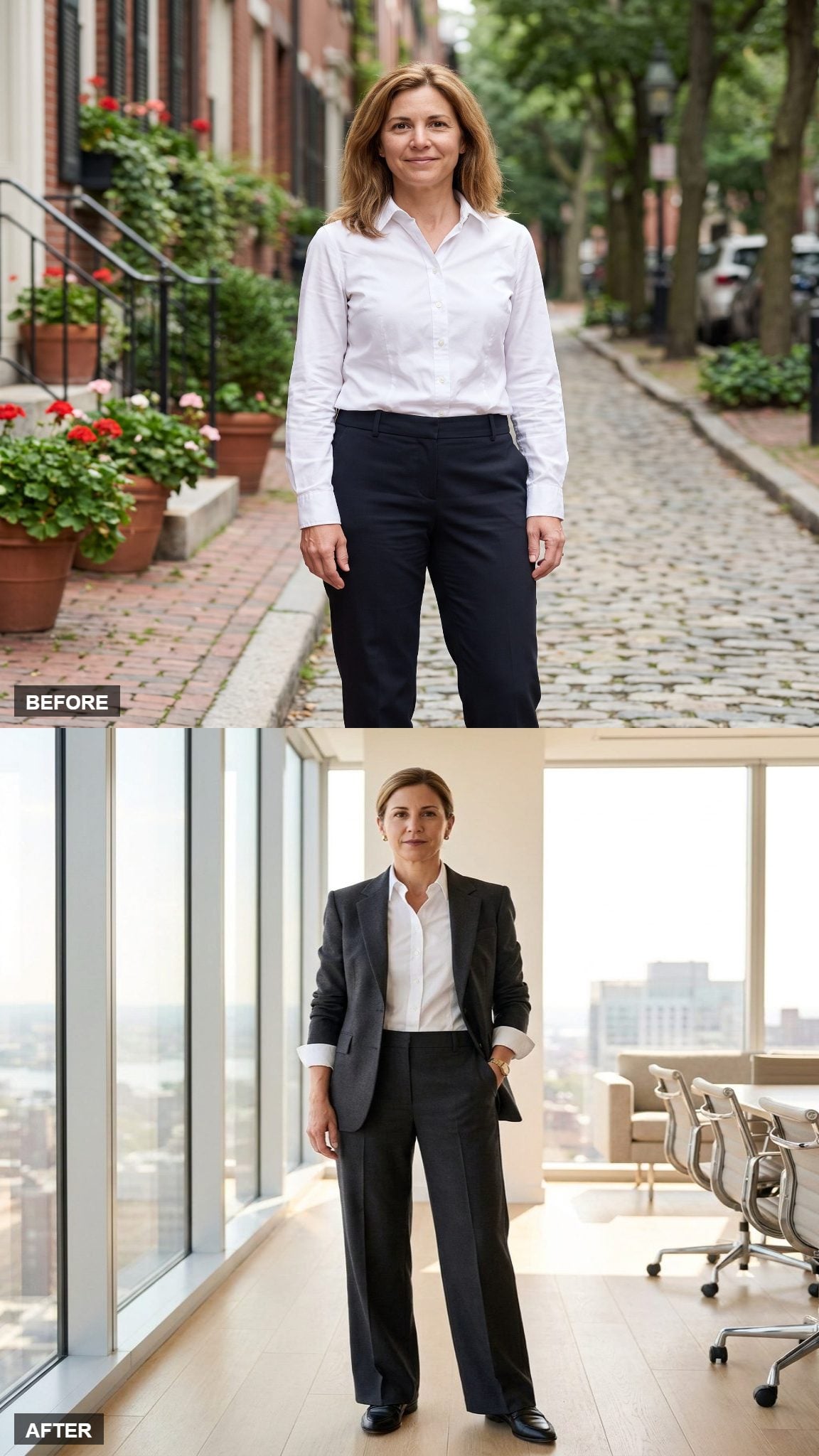 Boardroom Command in Charcoal Tailoring
