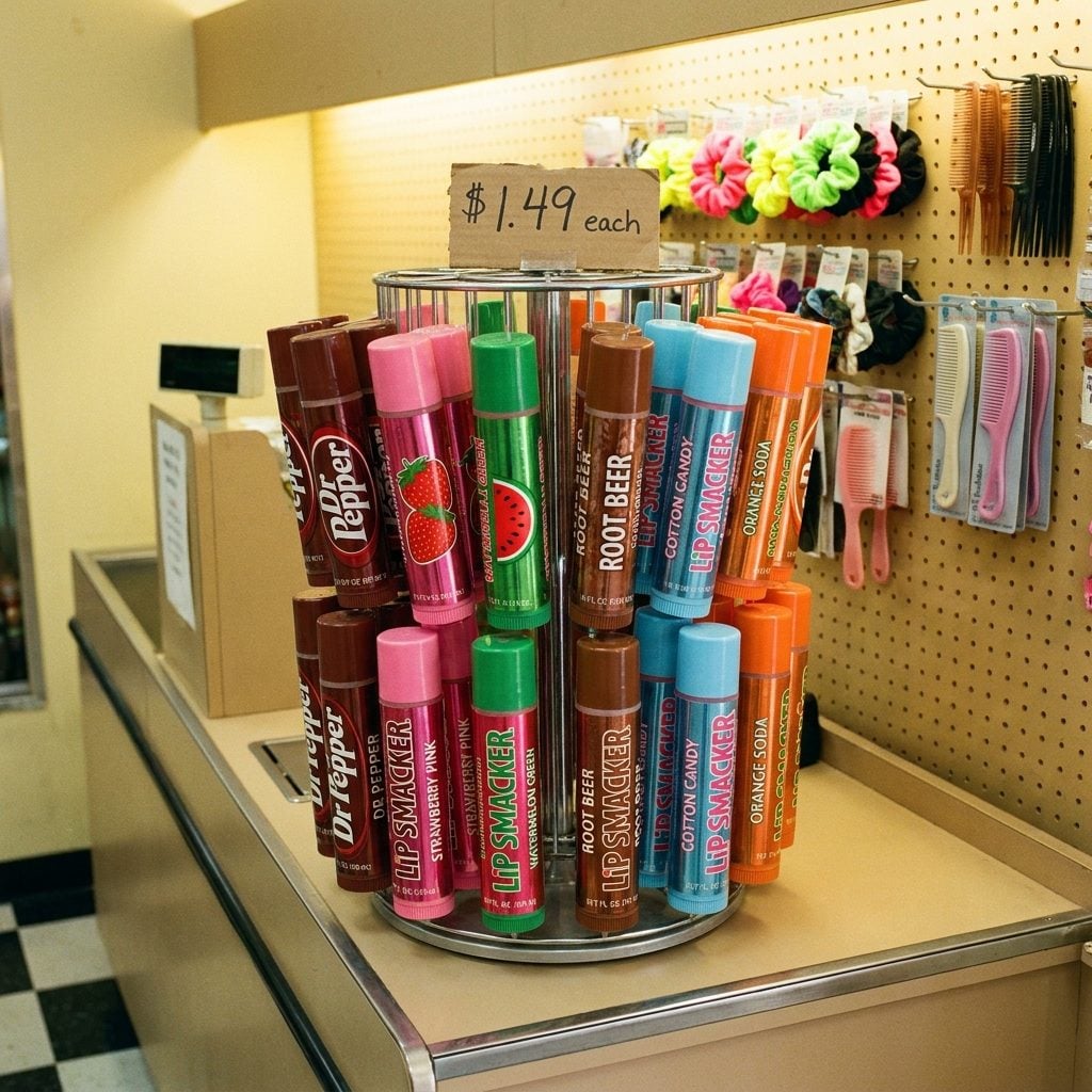 A Bonne Bell Lip Smacker: About $1.50 in the 1980s