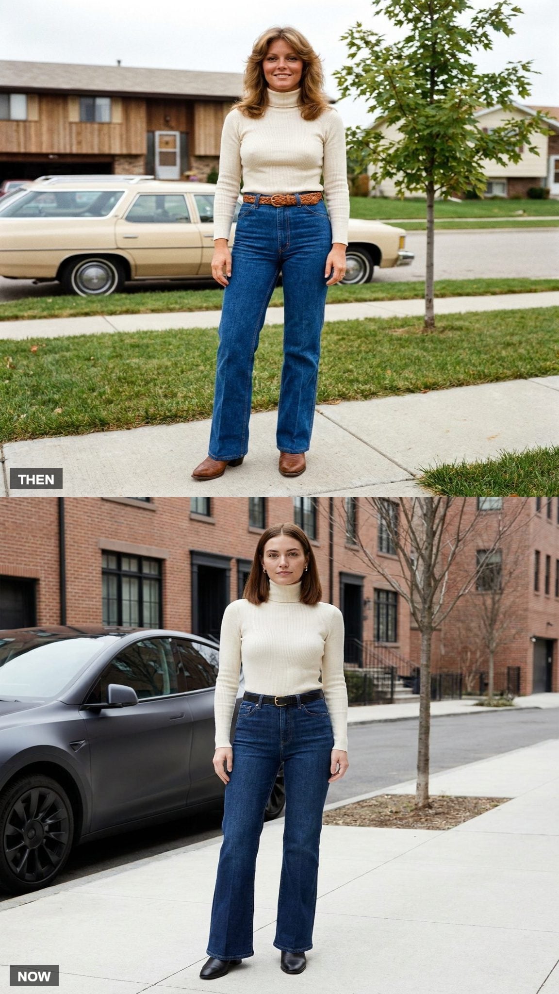 The Bootcut Went Extinct and Then Came Home
