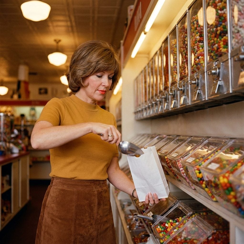 The Candy Counter Where You Mixed Every Color of Jelly Beans Into One Bag