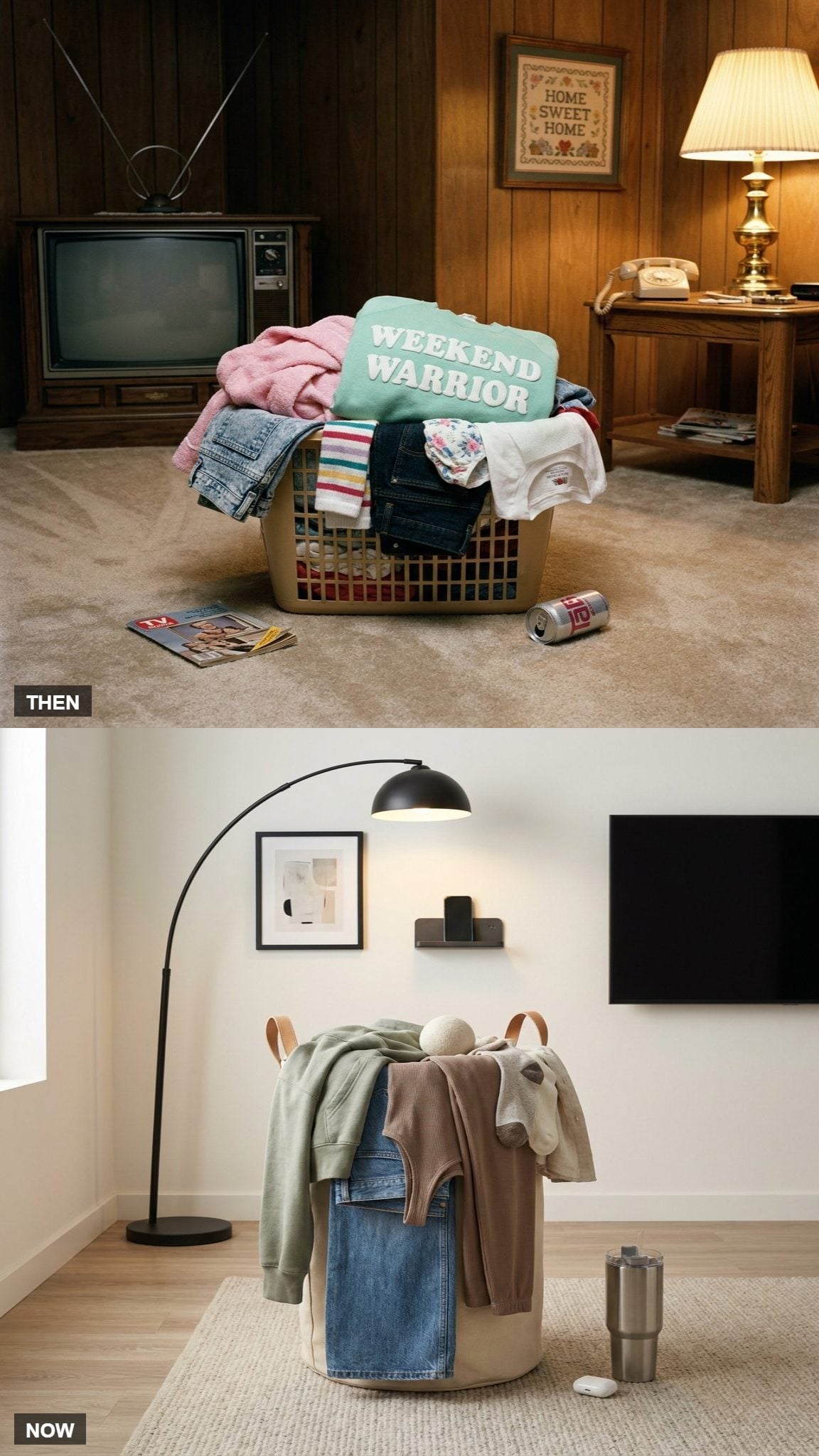 Clothes Still in the Basket, Three Days Later, The Household That Treated 'Done' Differently