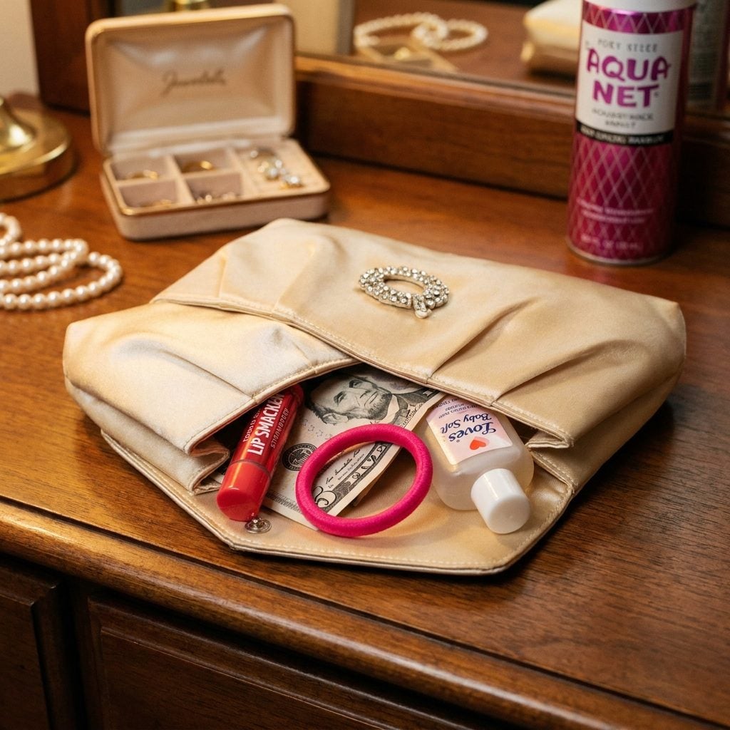 The Clutch Purse That Held Exactly Four Things and Still Wouldn't Close All the Way