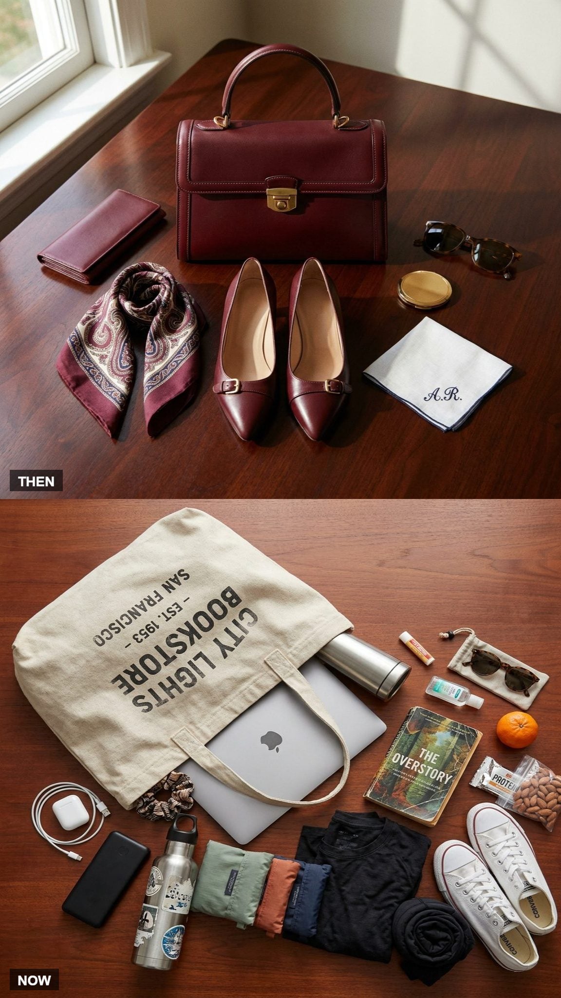 One Matched Set Became a Tote Full of Everything