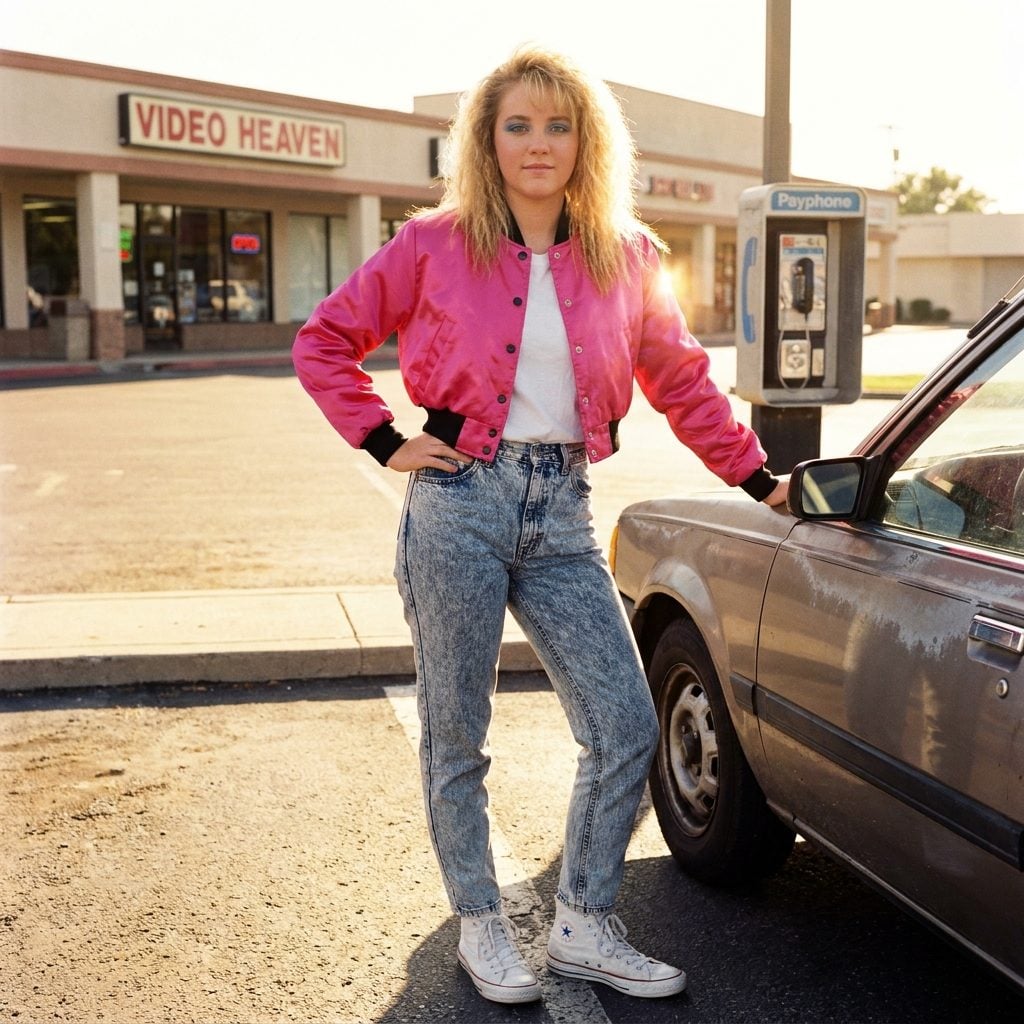 The Cropped Satin Jacket That Ended at Your Waist and Nowhere Below