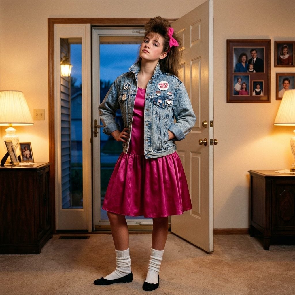 The Denim Jacket With the Collar Popped That You Refused to Take Off Even Indoors