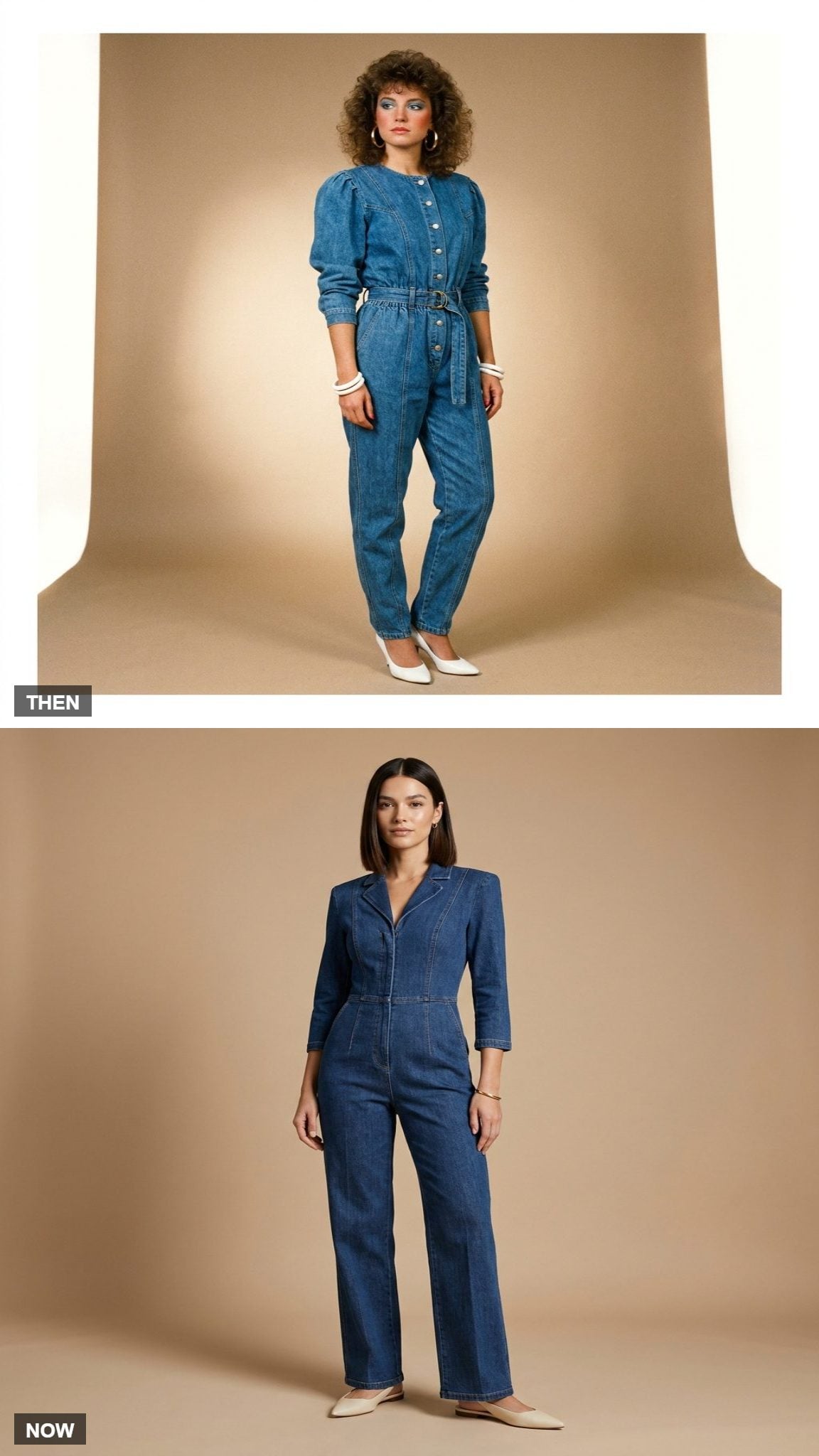 The Denim Jumpsuit Traded Snap Buttons for Real Tailoring