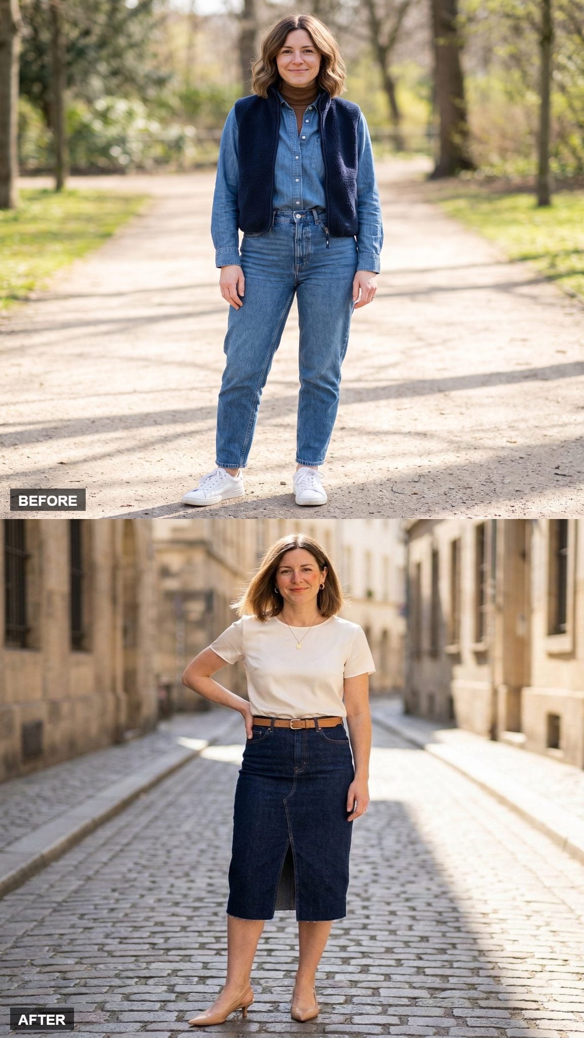 The Denim Skirt, All Grown Up