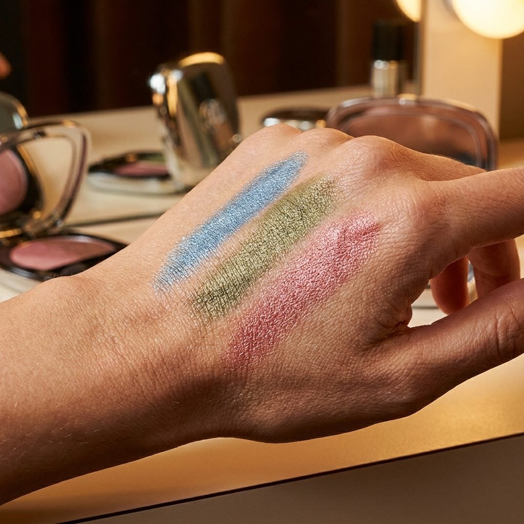 The Department-Store Makeup Counter Where You Tested Blue Eyeshadow on the Back of Your Hand