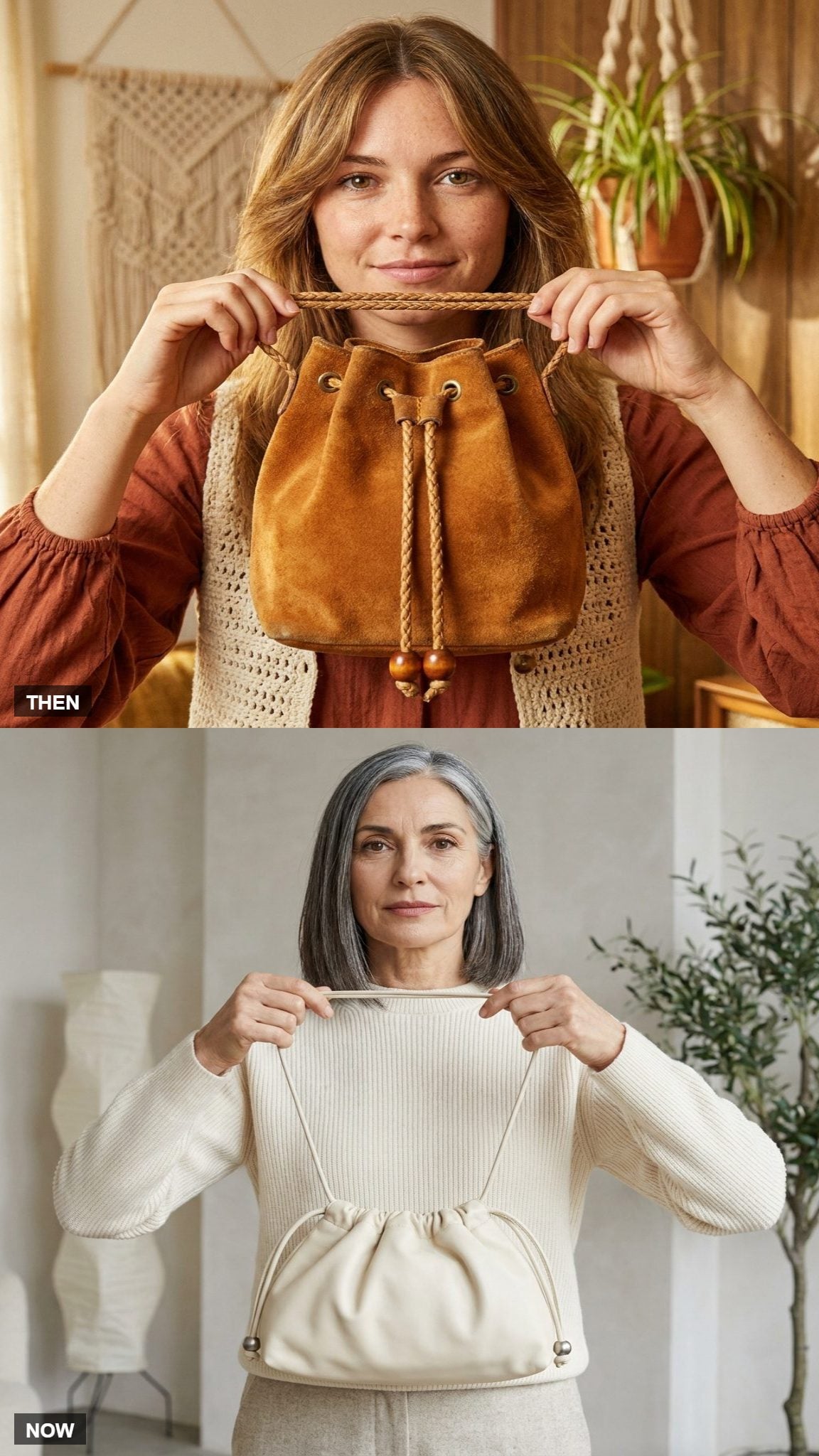 The Drawstring Bag Was Having a Whole Moment