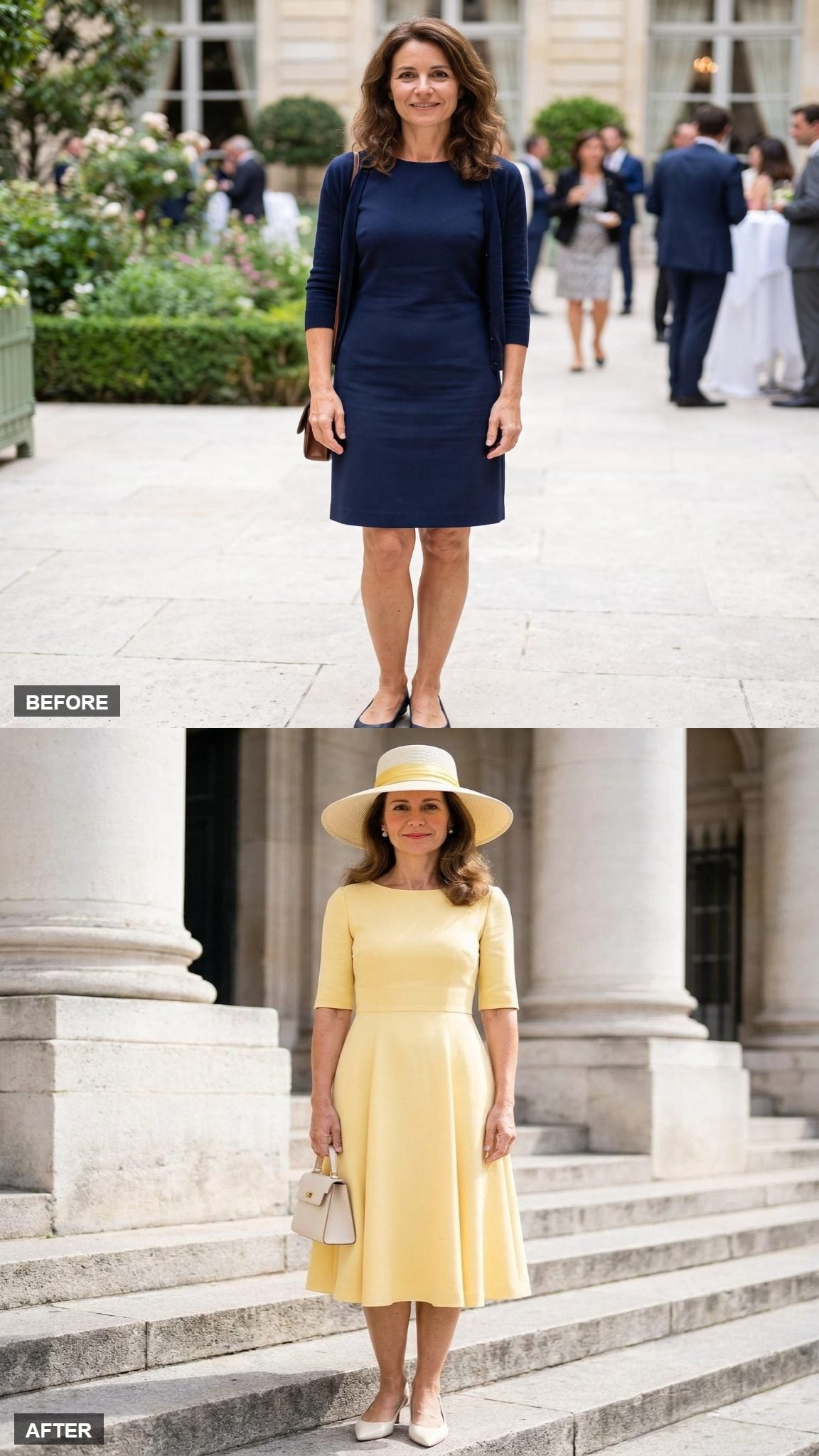 Easter Sunday Service in Butter Yellow Fit and Flare