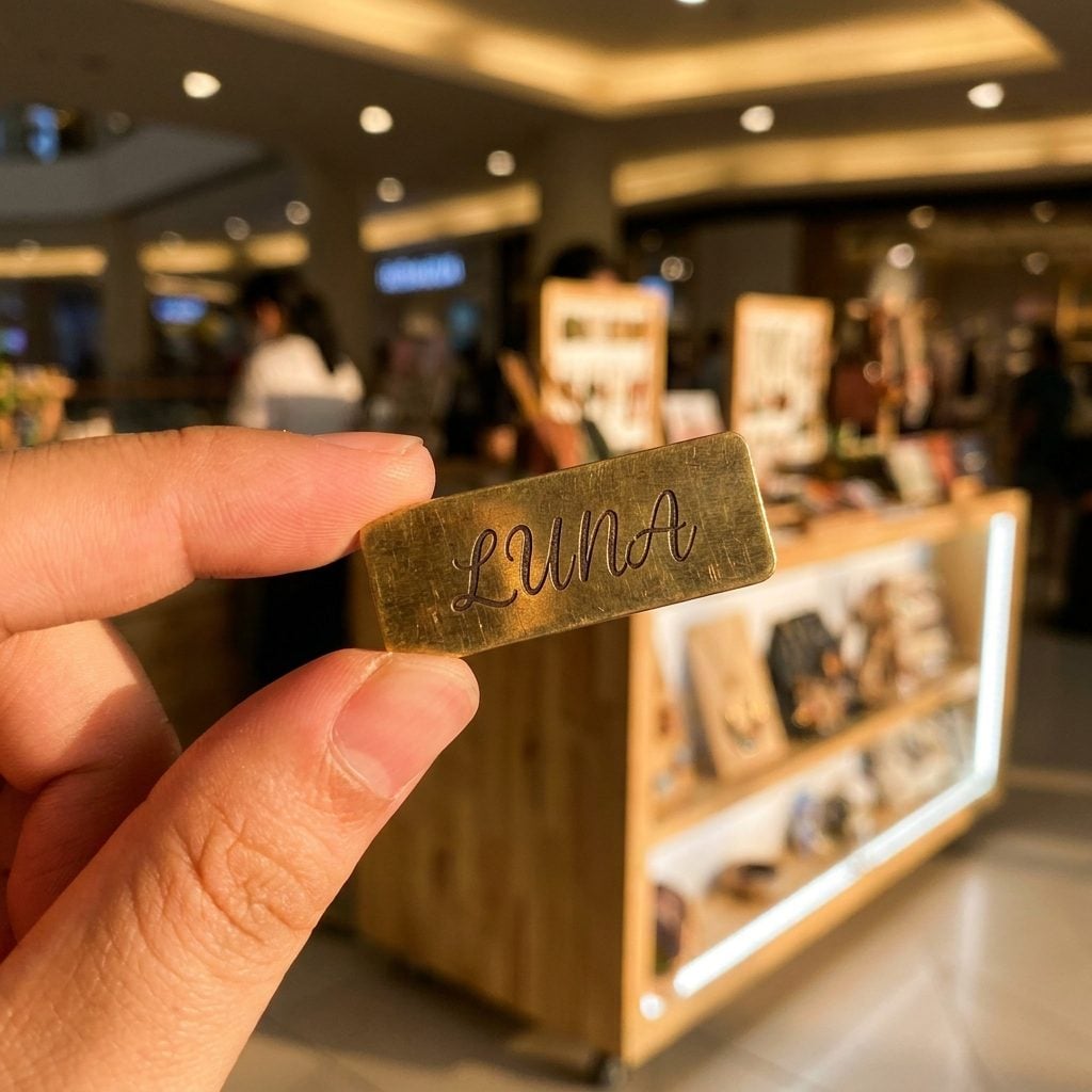 The Engraving Kiosk Where You Considered Putting Your Name on Everything