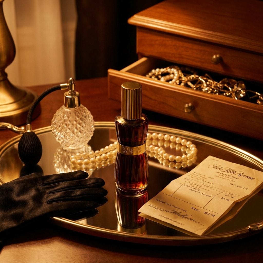Estée Lauder Youth Dew Bath Oil: $22 for the Bottle That Announced Your Grandmother Before She Entered the Room