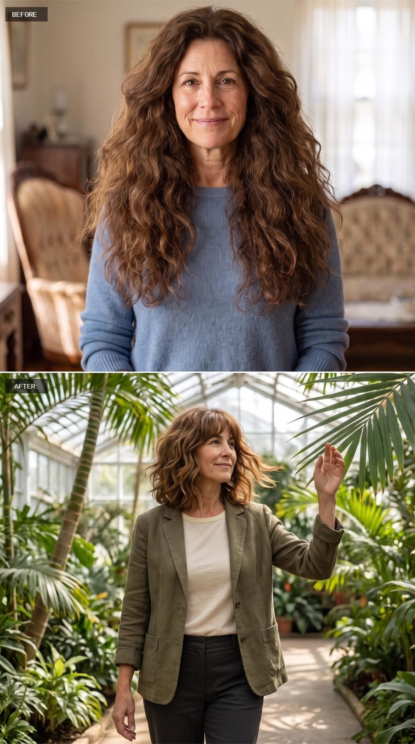Greenhouse Light, a Lob with Bangs, and 54 Off the Clock
