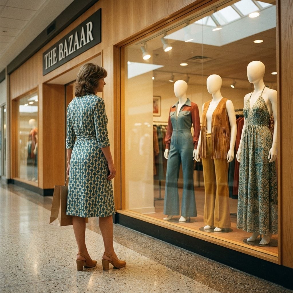 The Fashion Boutique Window Where You Planned Your Dream Outfit Before Walking In