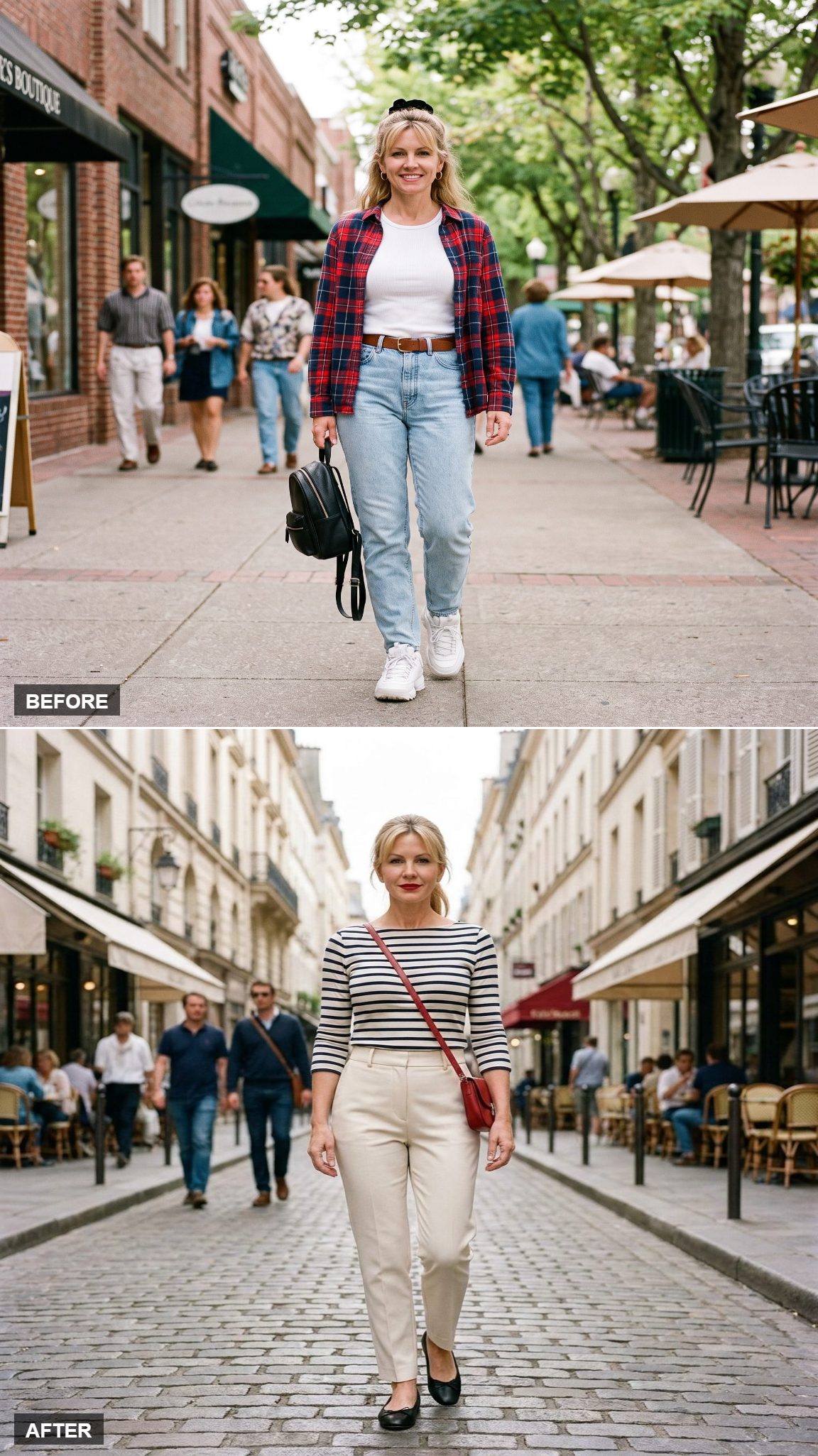 The French Editor at Her Neighborhood Bistro