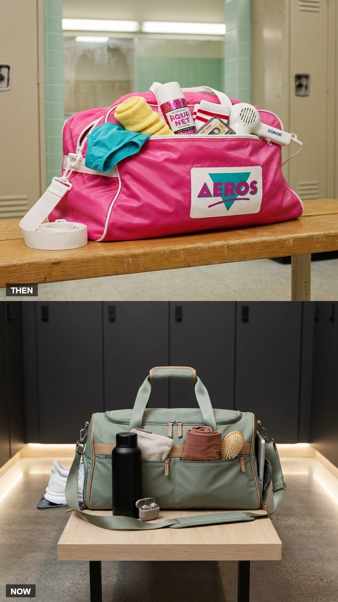 The Gym Bag Was a Duffel That Could Double as Luggage