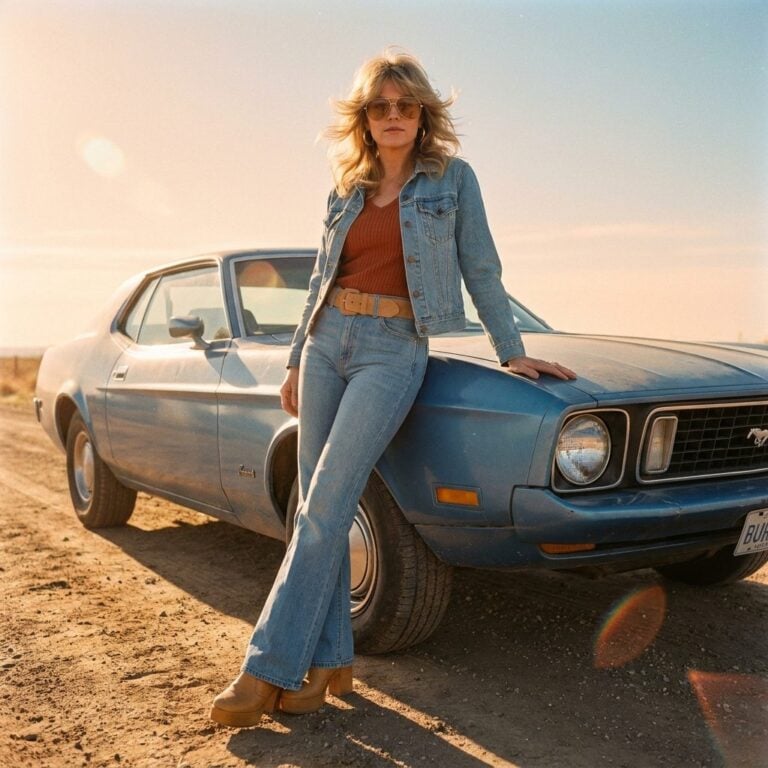 The Head-to-Toe Denim Suit Your Mother Warned You About