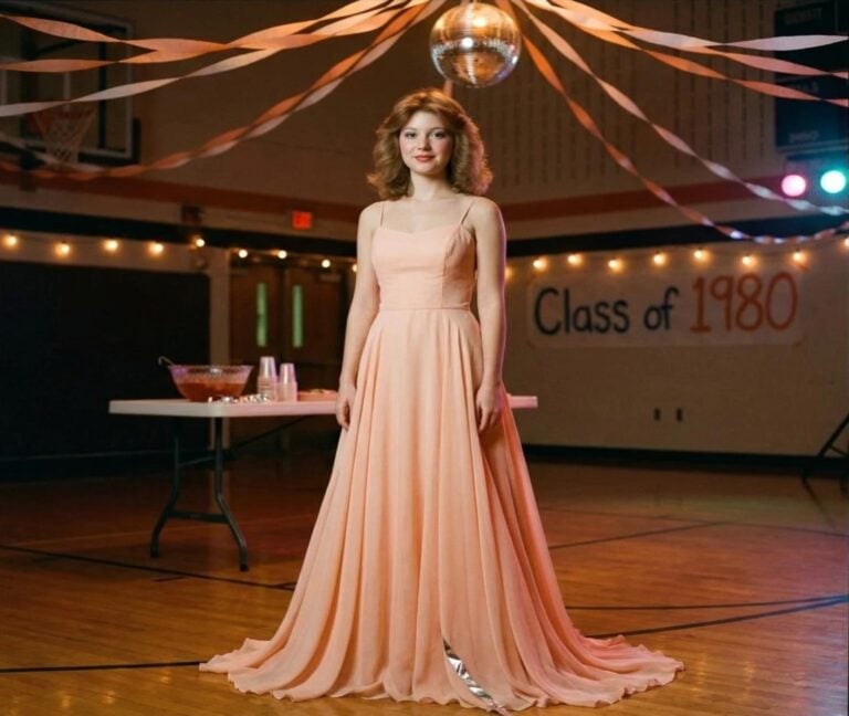 The Prom Dresses Women Wore in 1980 Were Really Something. These 26 Before & Afters Show How Different They Are Now.