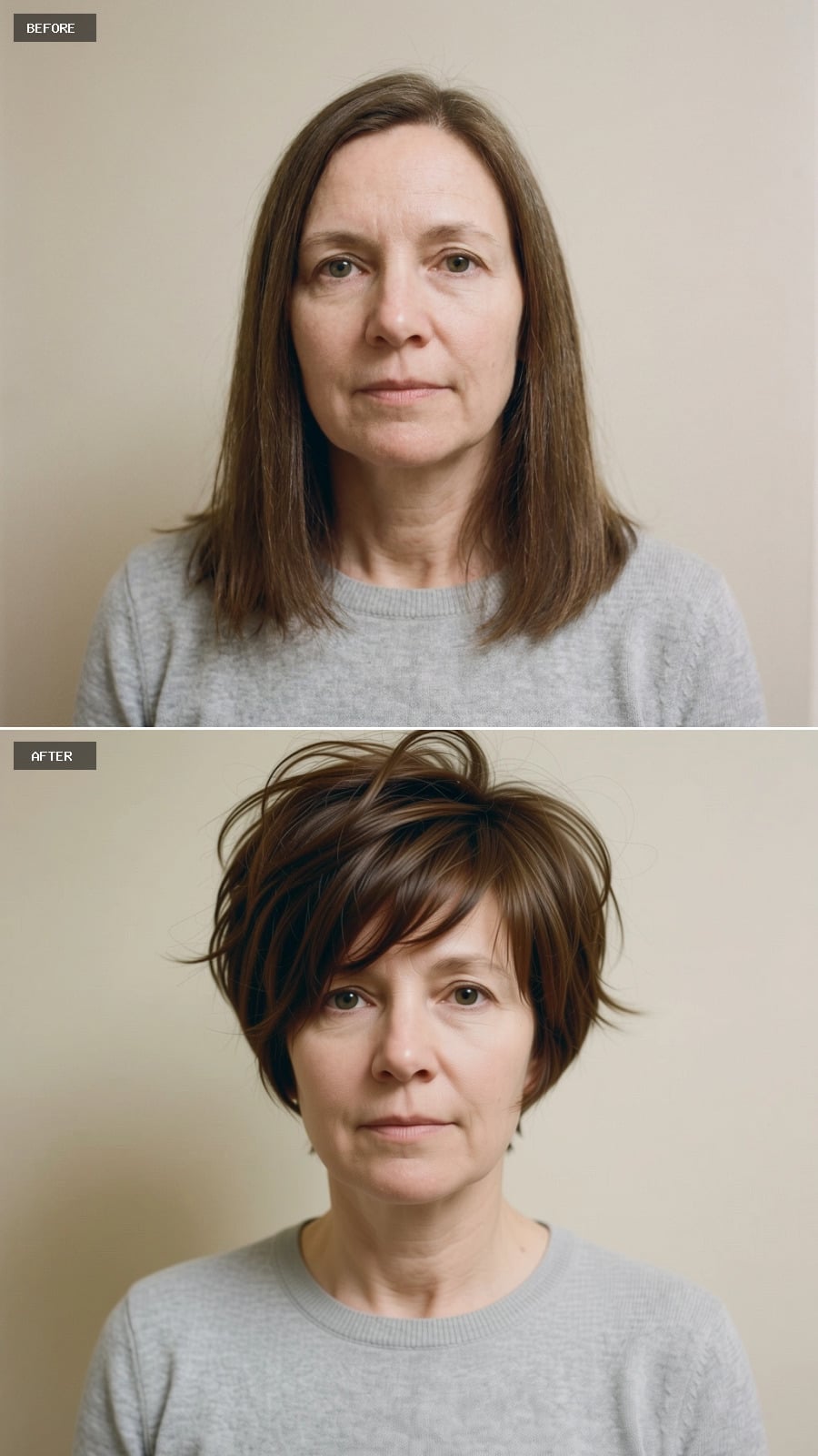 Choppy Layers, Side-Swept Fringe, and a Cut That Finally Has an Opinion