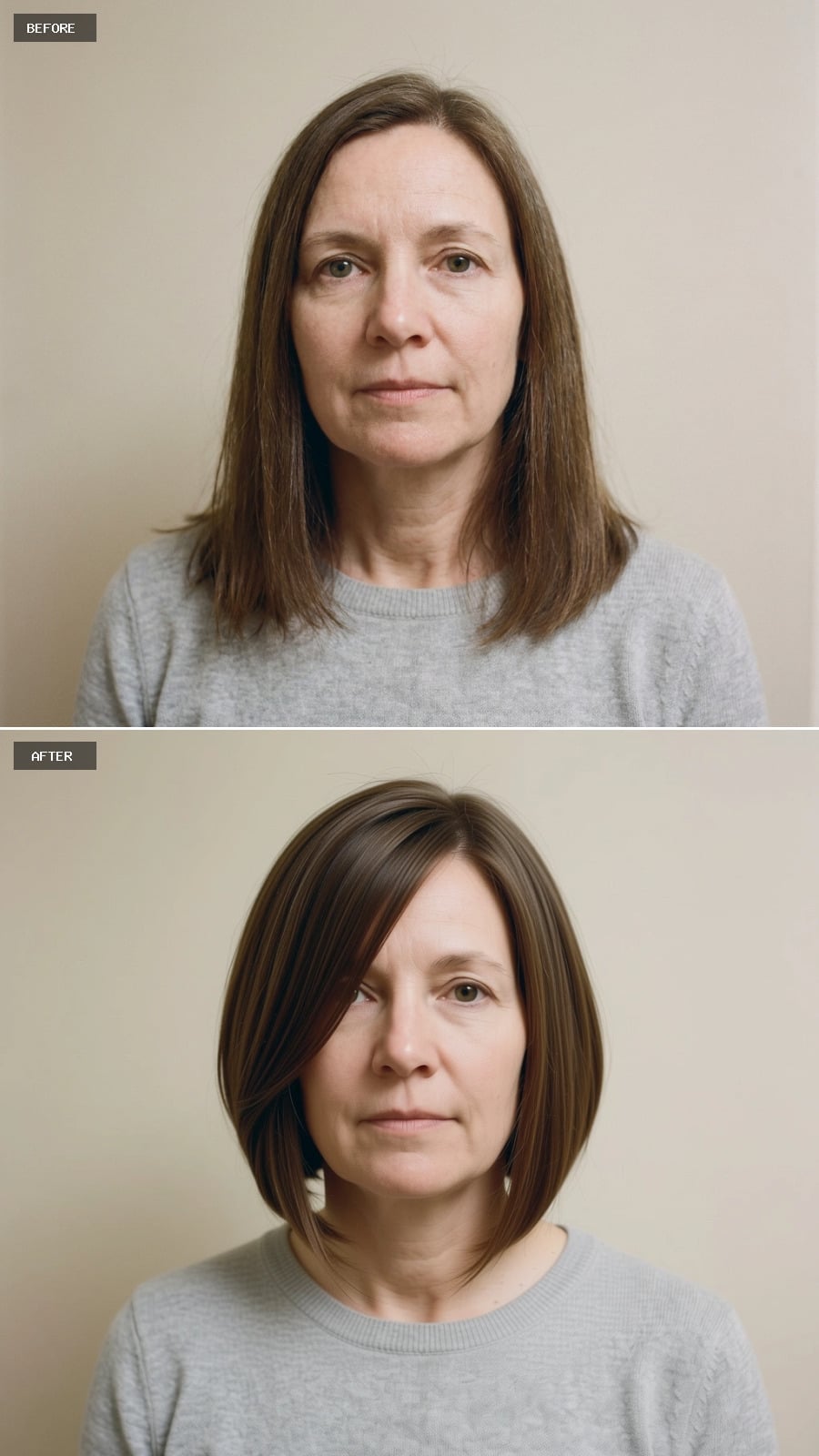 Side-Swept Bob With Highlights That Actually Give Fine Hair Something to Say